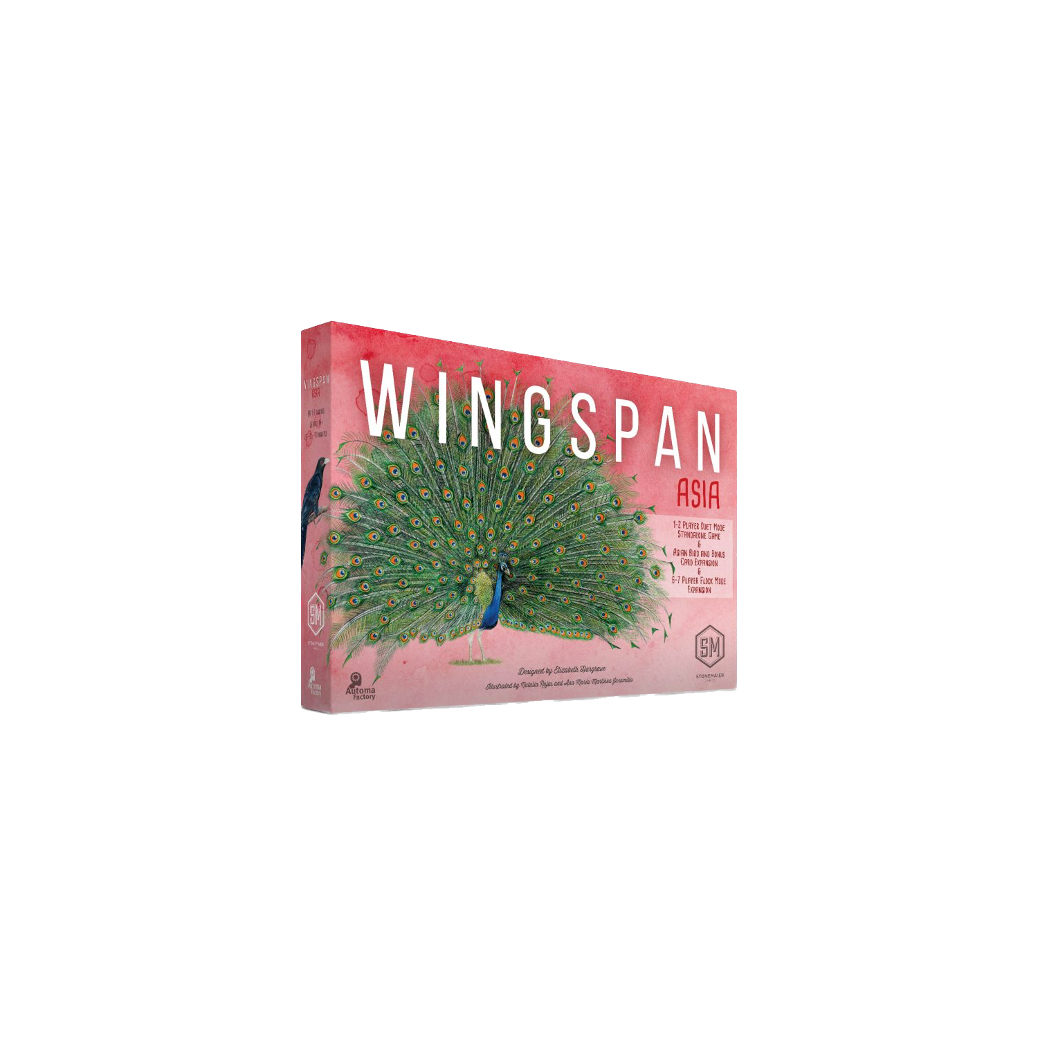 Stonemaier Games Wingspan Asie 1-2 joueurs, 10 ans et plus, 40-70 ...