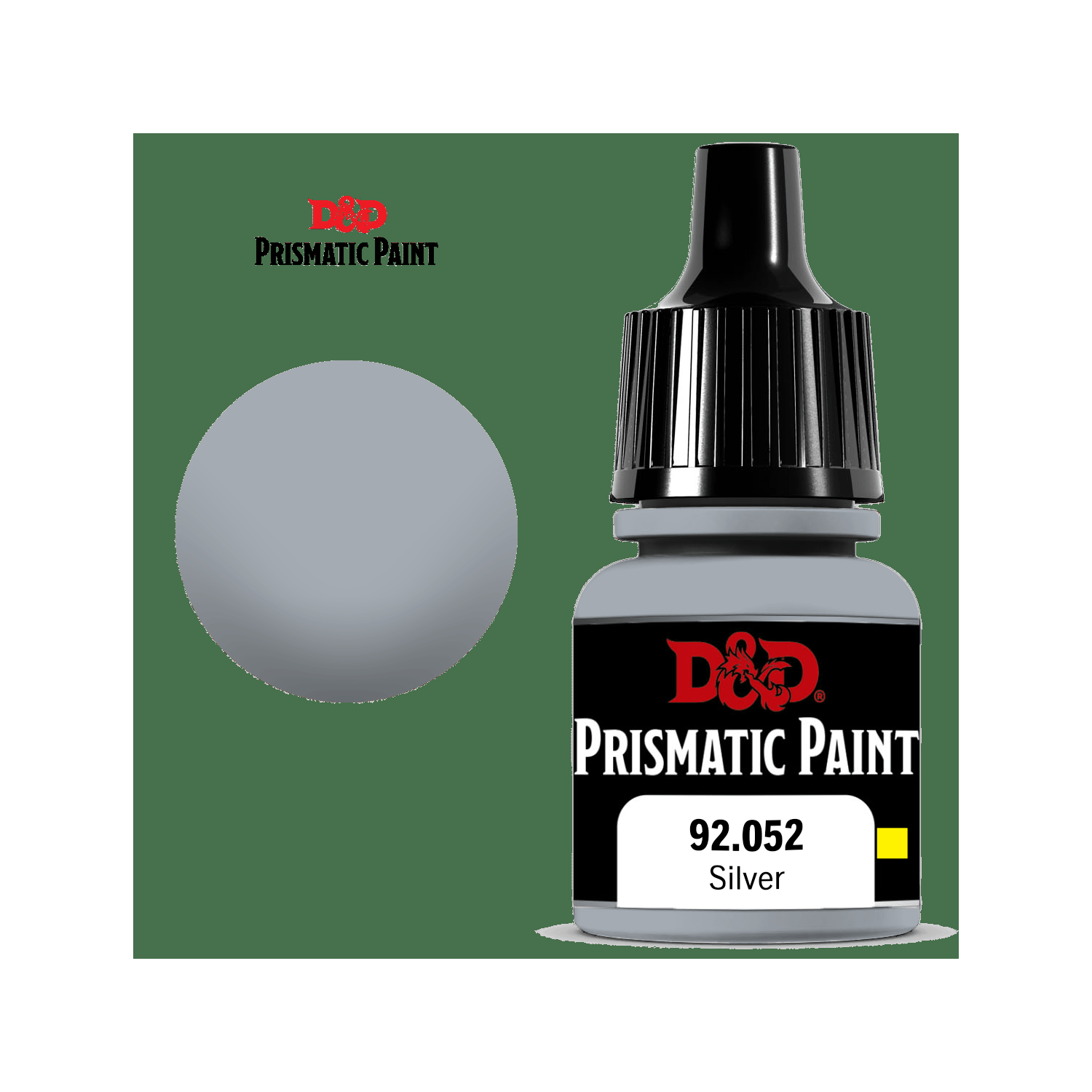 WizKids Games Dungeons & Dragons Prismatic Paint: Silver