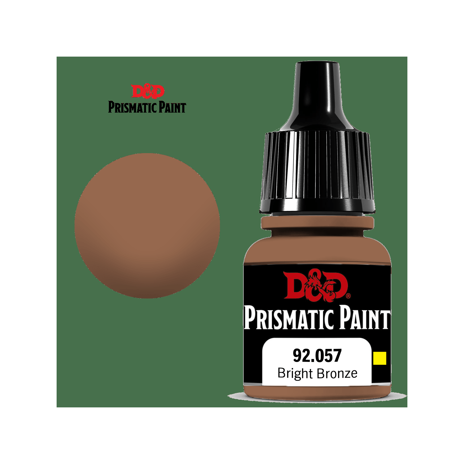 WizKids Games Dungeons & Dragons Prismatic Paint: Bright Bronze Metallic