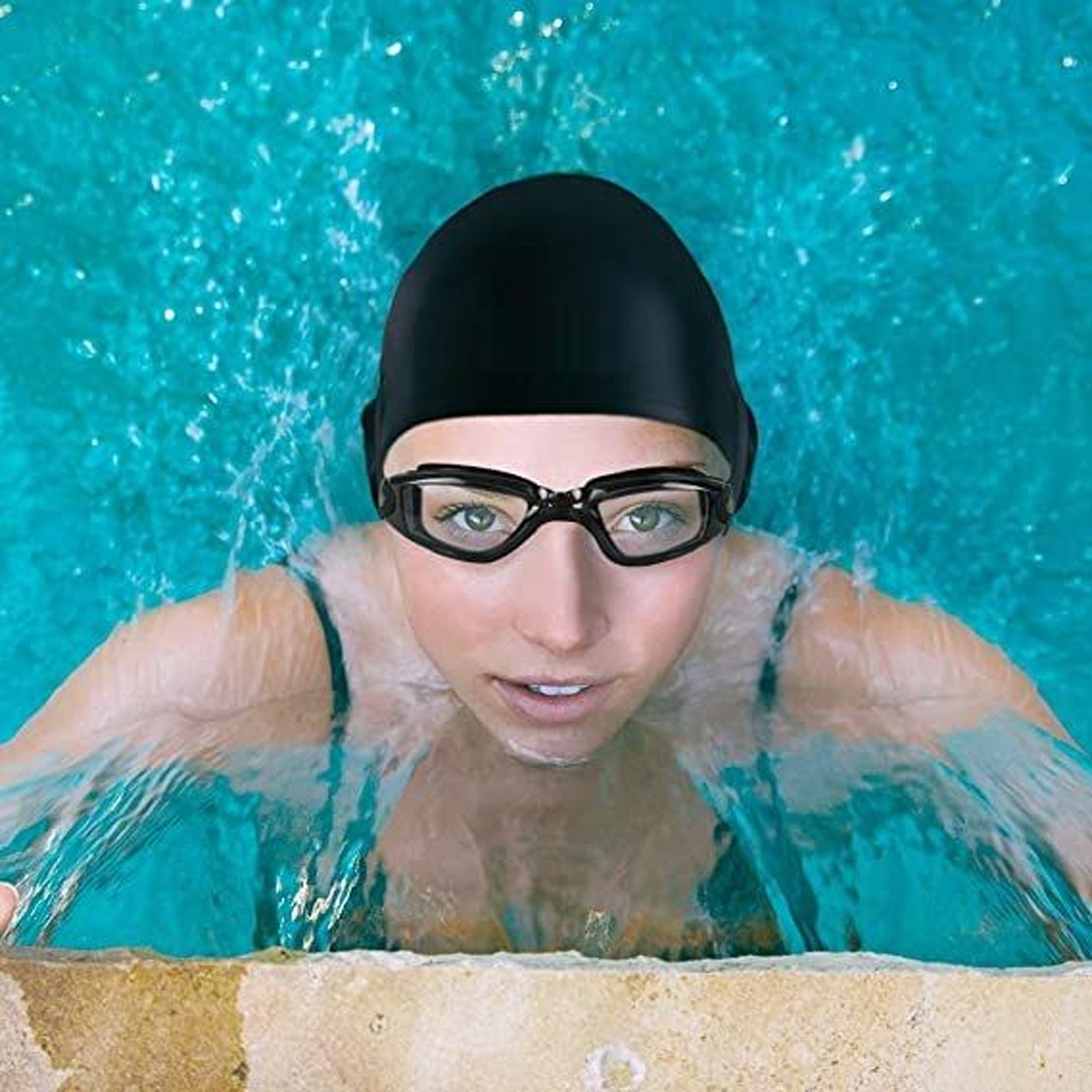 ISTAR Swimming Goggles Anti-fog Anti-UV Silicone Swim Goggles Adult Women Men