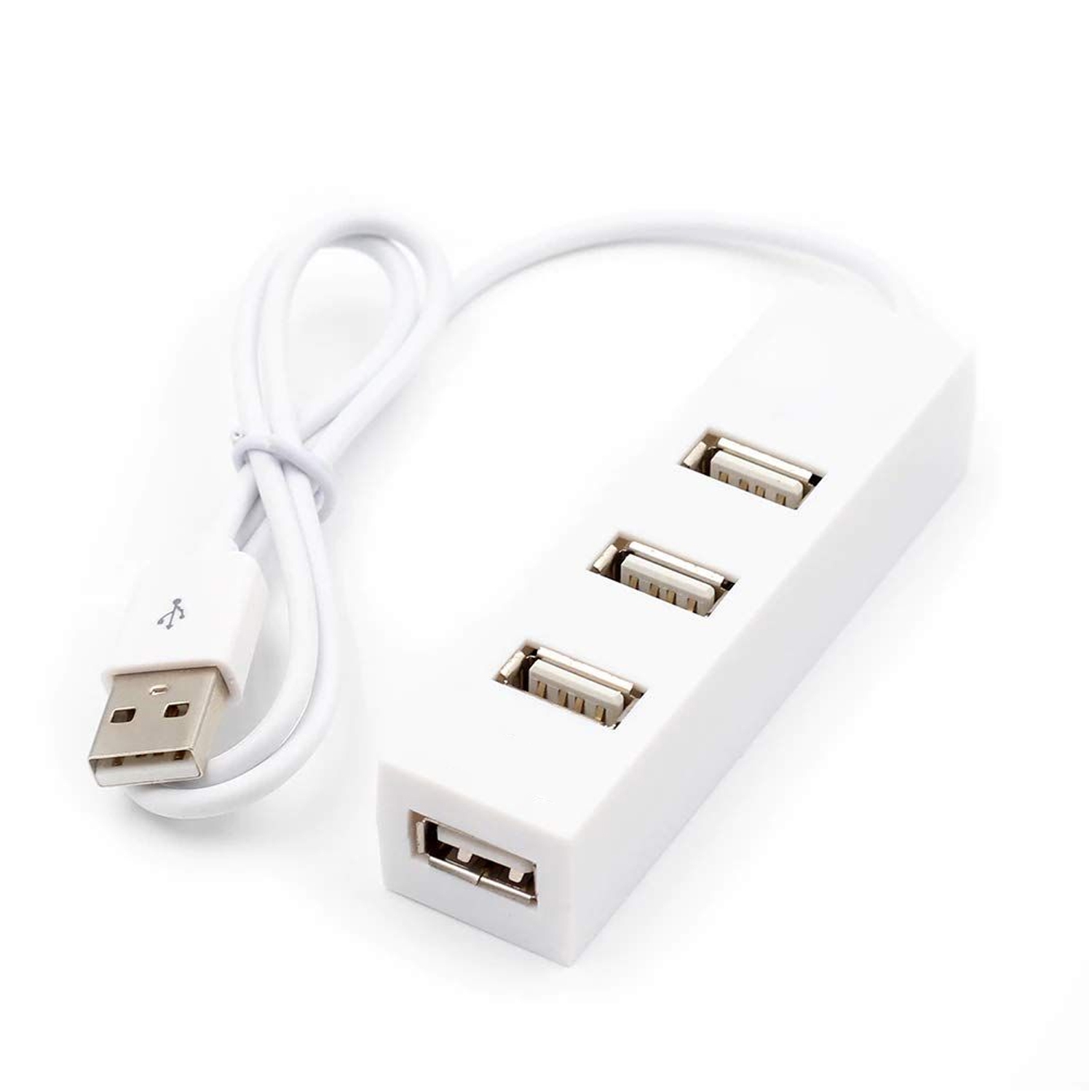 Concentrateur USB, concentrateur USB ultra-mince, répartiteur USB portatif à 4 ports pour PC, portable, clés USB et disque dur mobile