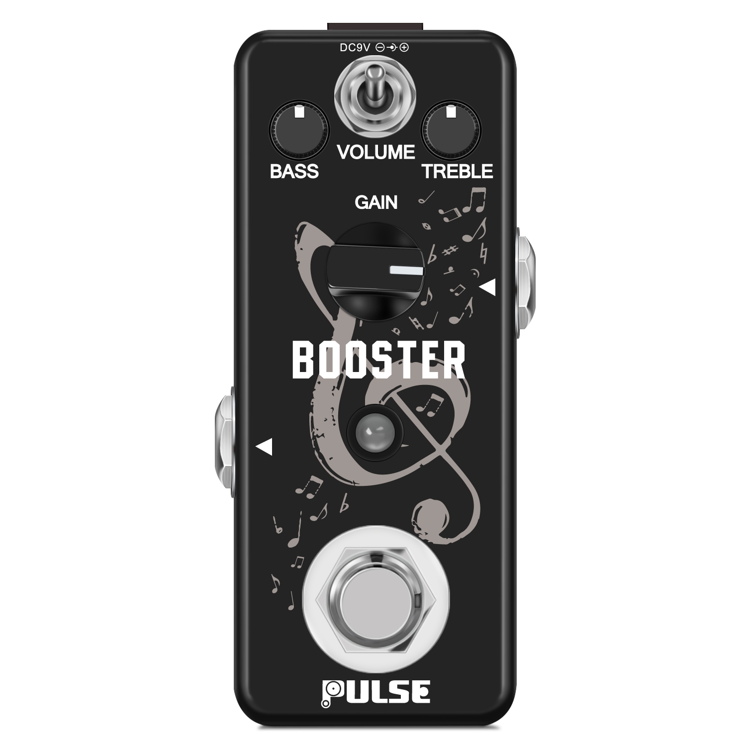 Pulse Technology Clean Booster Guitar Effect Pedal True Bypass