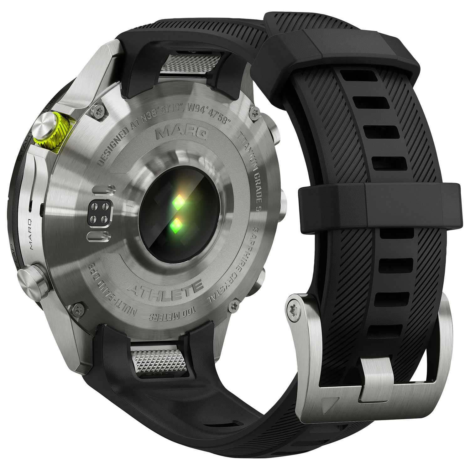 Montre intelligente multisport Bluetooth de 46 mm MARQ Athlete Gen 2 de Garmin - Noir