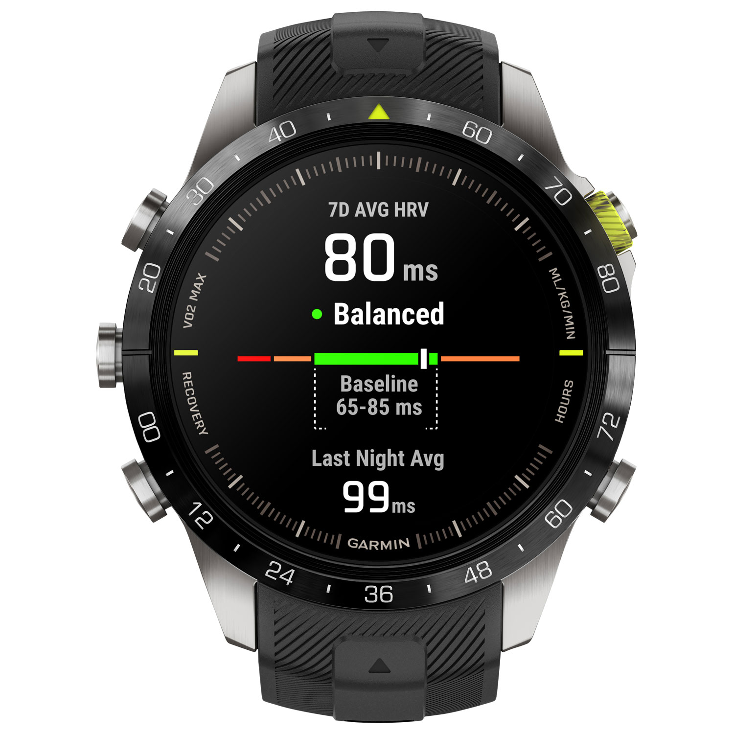Montre intelligente multisport Bluetooth de 46 mm MARQ Athlete Gen 2 de Garmin - Noir