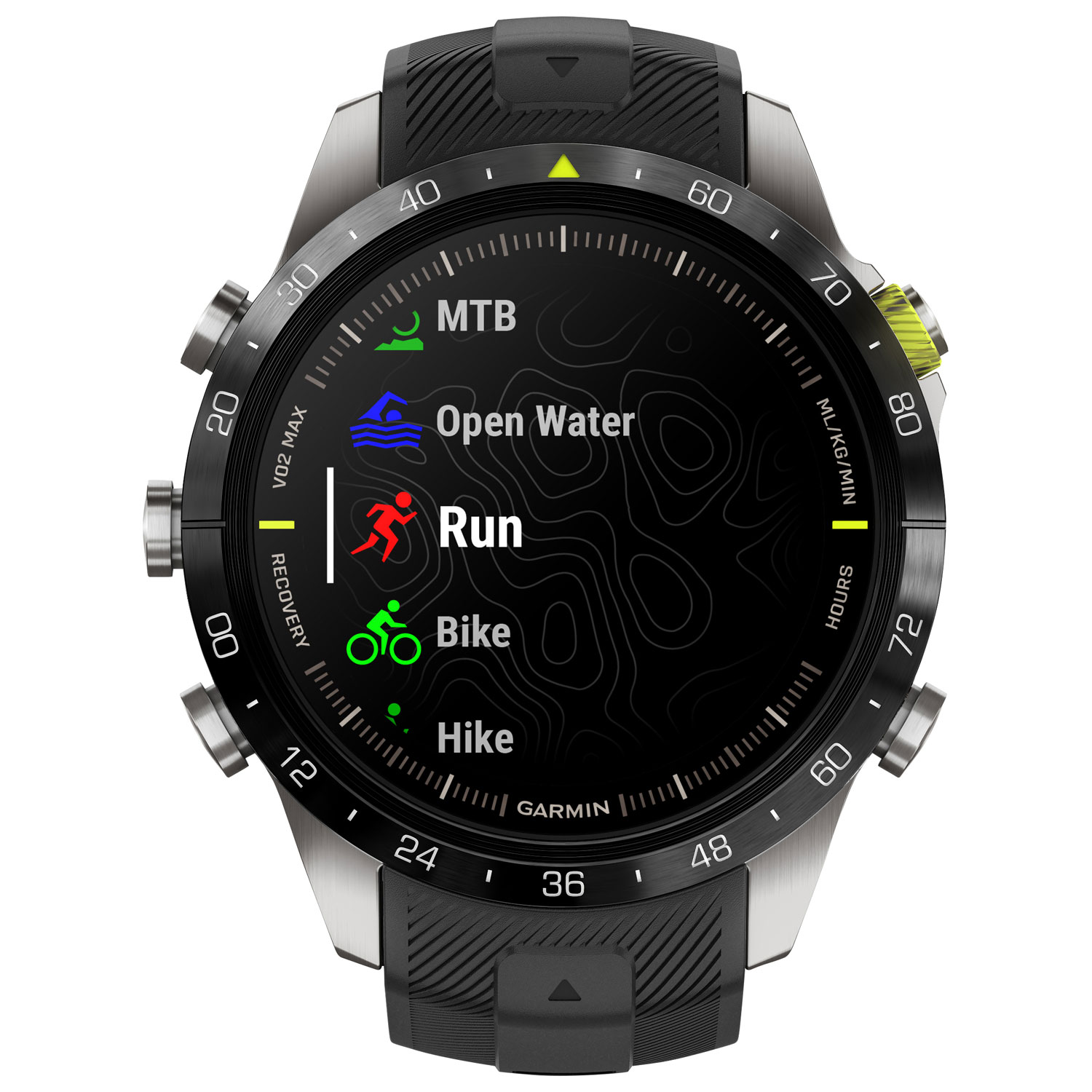 Montre intelligente multisport Bluetooth de 46 mm MARQ Athlete Gen 2 de Garmin - Noir