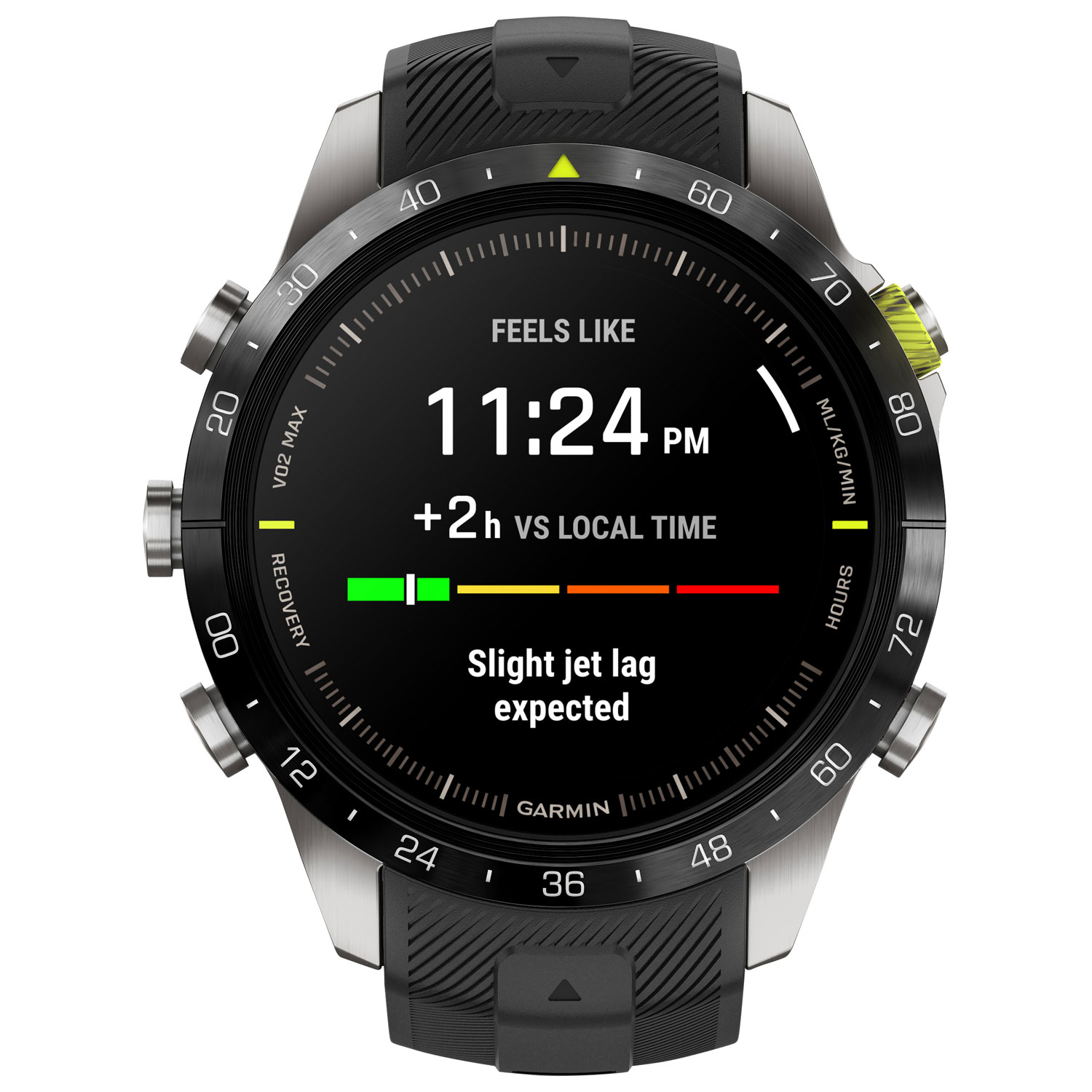 Montre intelligente multisport Bluetooth de 46 mm MARQ Athlete Gen 2 de Garmin - Noir