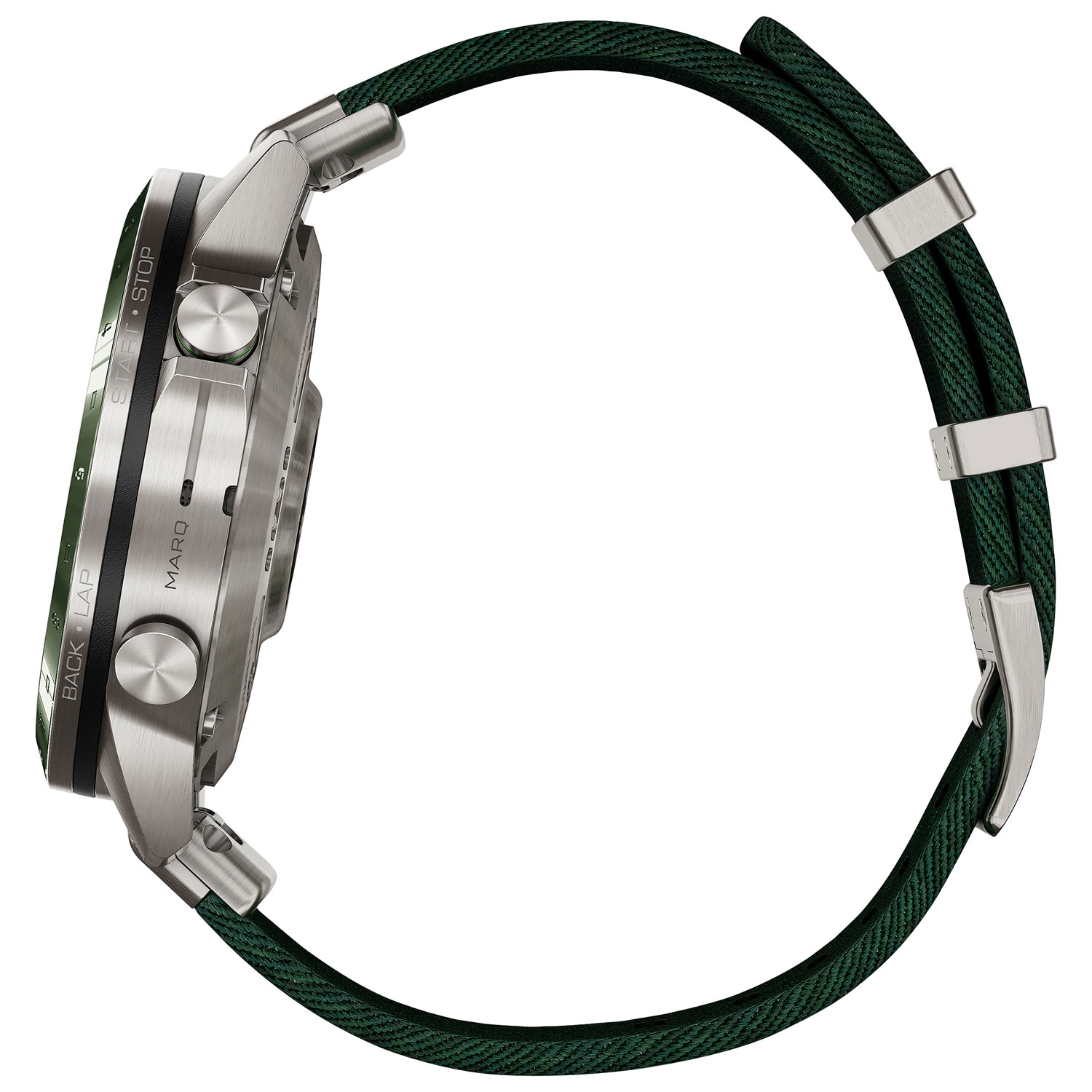 Montre intelligente Bluetooth avec GPS de 46 mm MARQ Golfer Gen 2 de Garmin - Vert pin