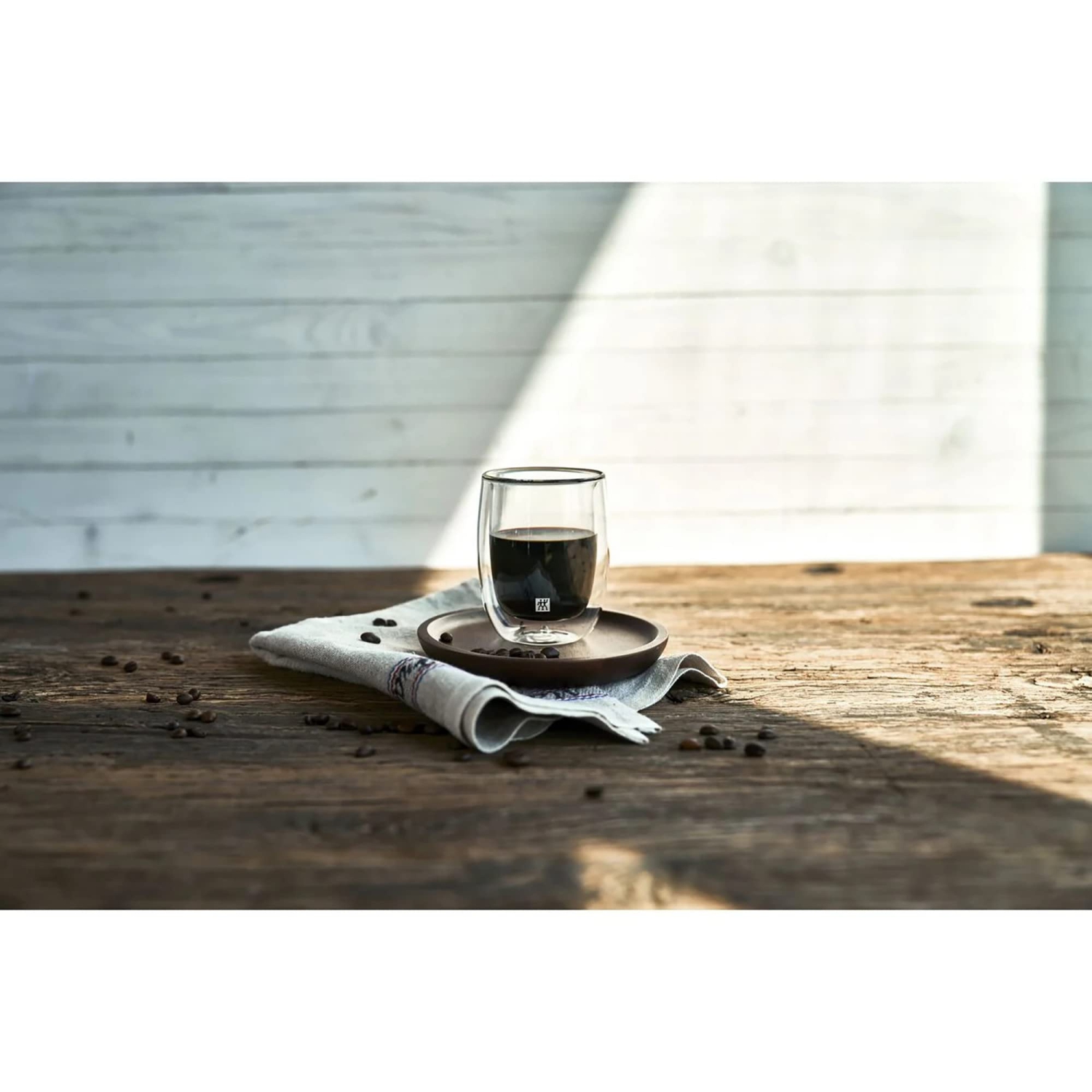 ZWILLING Sorrento 8 Piece Coffee Glass Set - Value Pack, Transparent