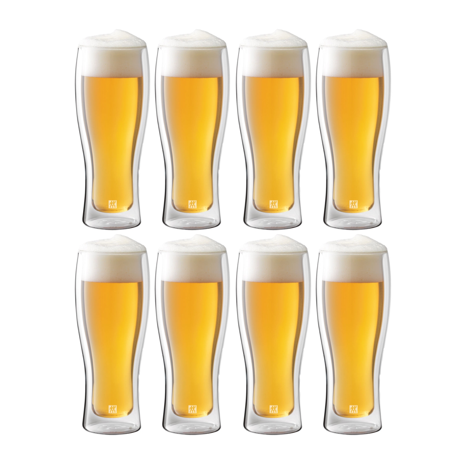 ZWILLING – Ensemble de 8 verres à bière Sorrento Bar, transparent, format économique