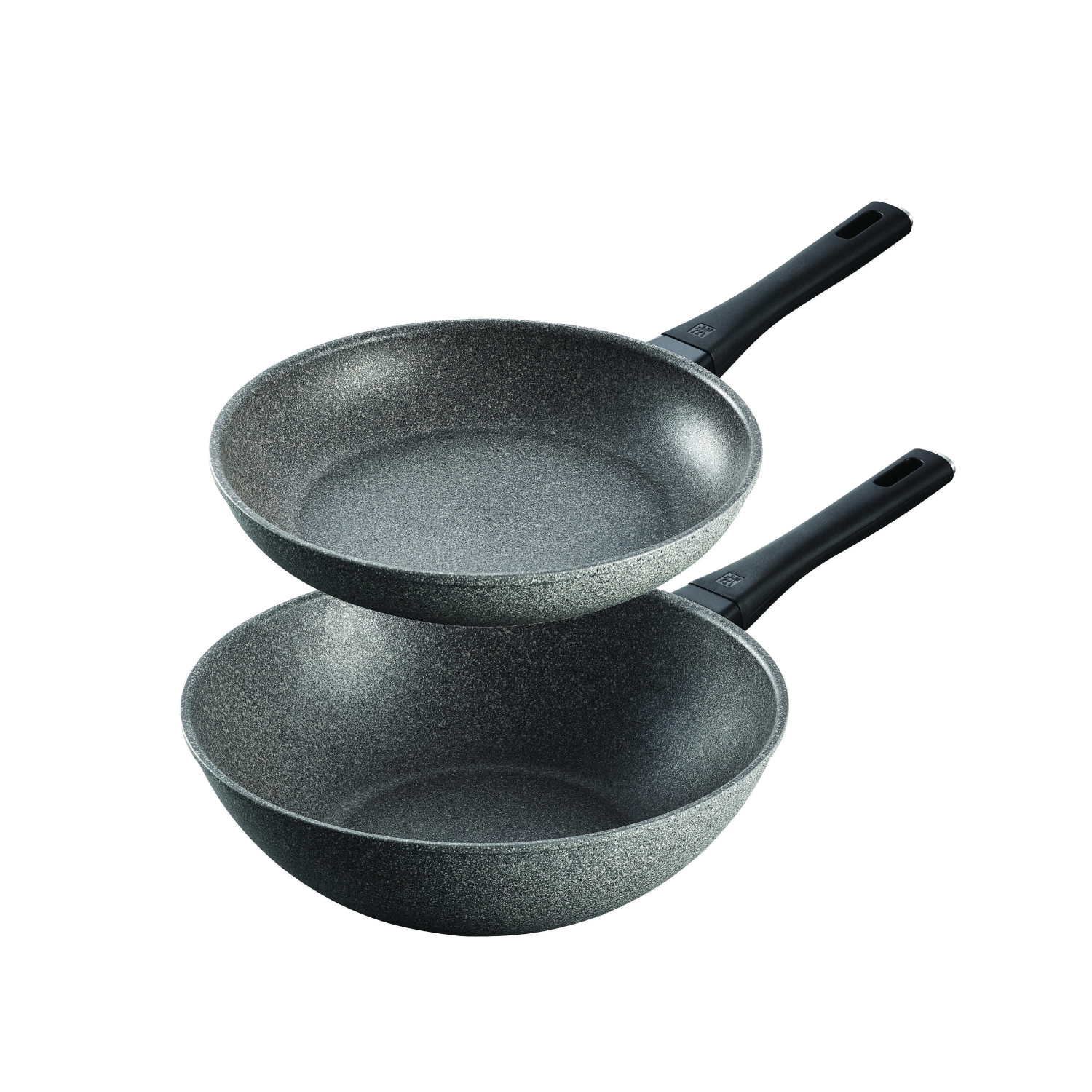 ZWILLING Terreno 2 Piece Aluminum Frypan And Wok Set