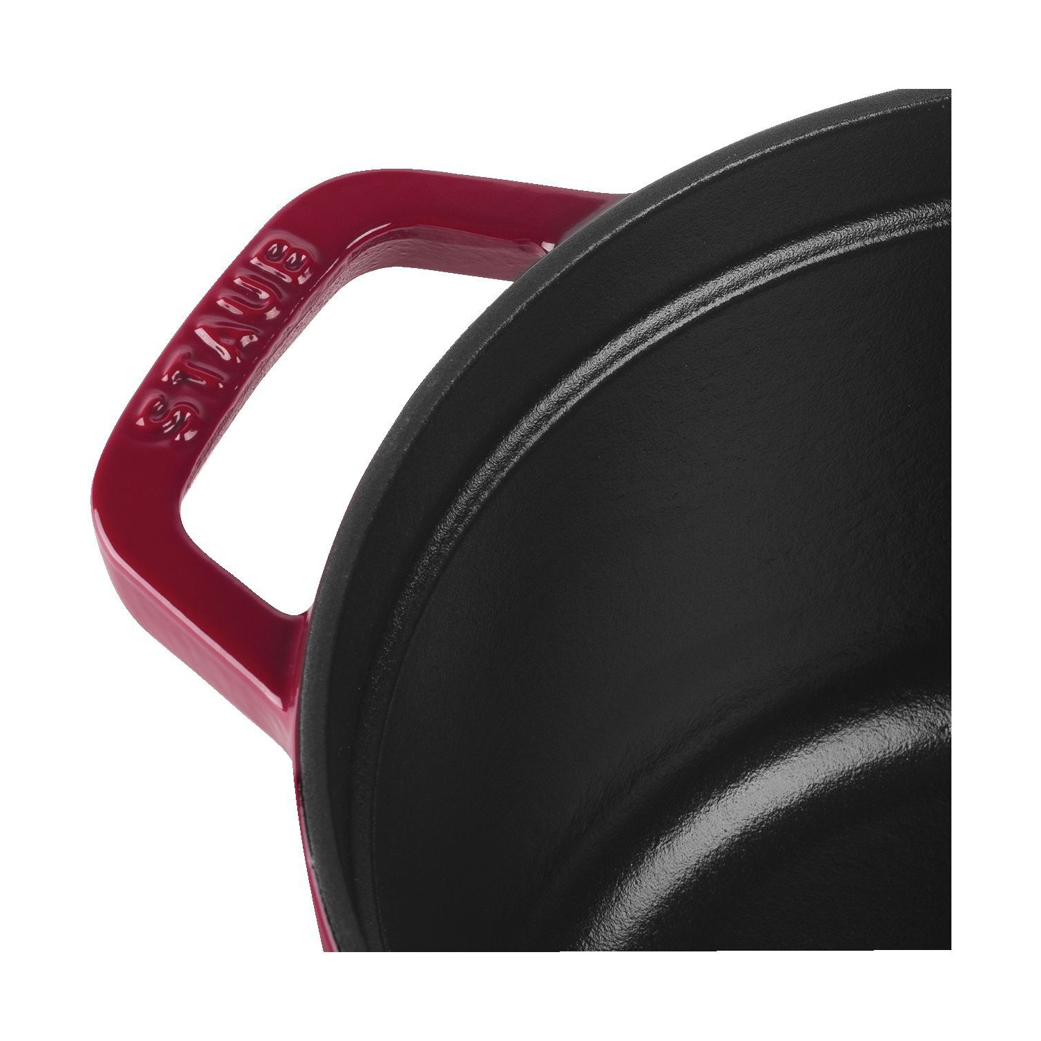 STAUB La Cocotte 5.5 L Cast Iron Oval Cocotte, Bordeaux