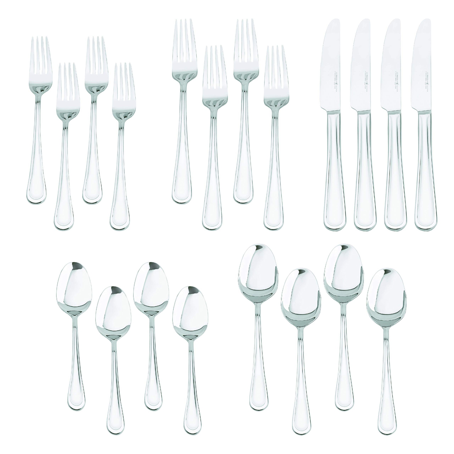 HENCKELS Cottage 20 Piece Menu Set