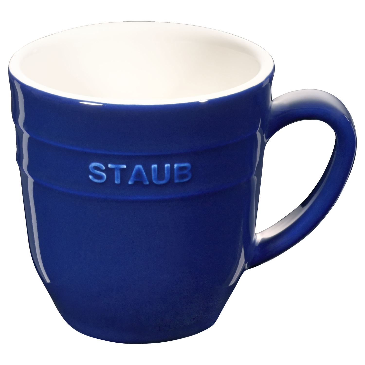 STAUB – Tasse ronde en céramique ceramique, bleu foncé