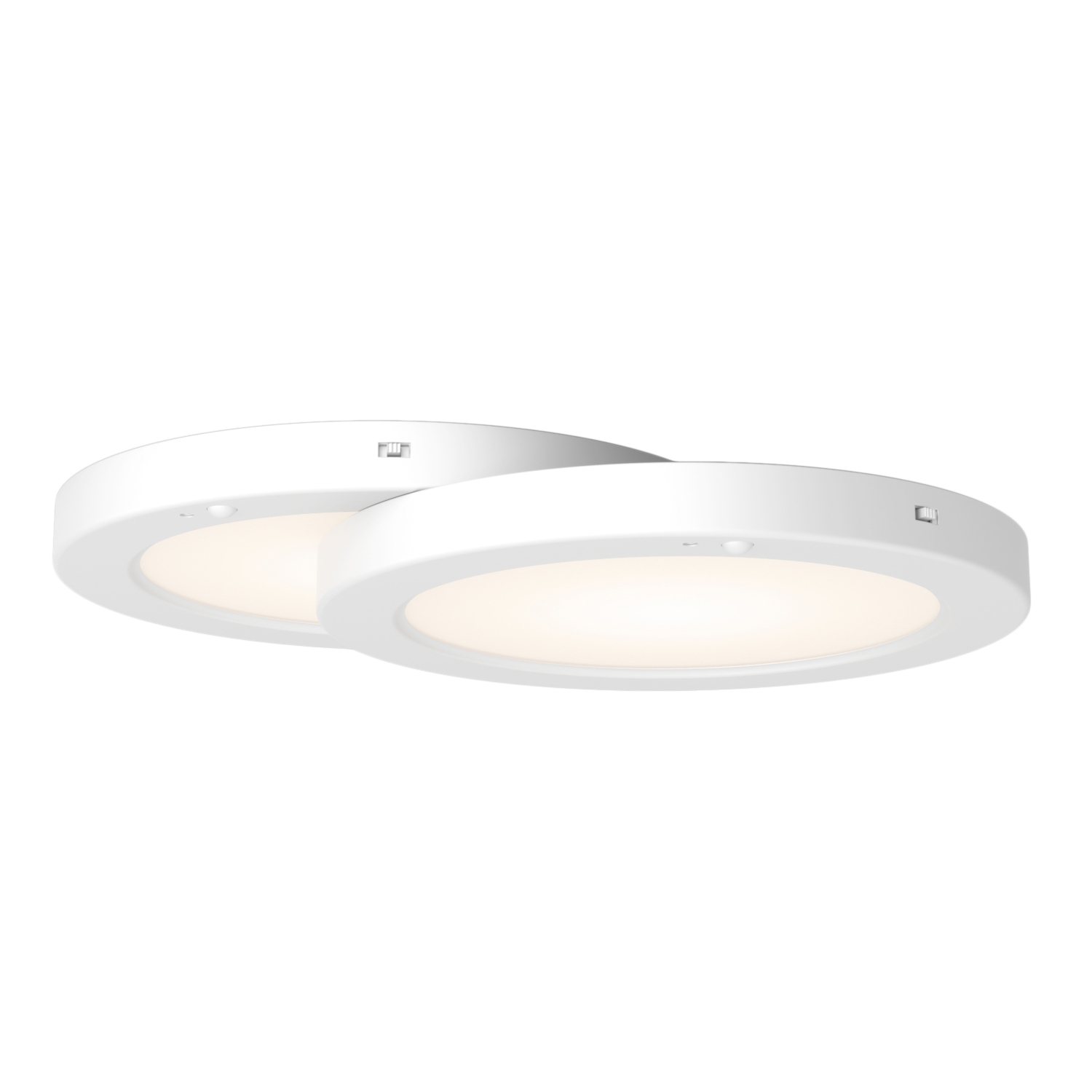 Artika 8" Diameter Ceiling Mount Closet Light LED Motion Sensor Light - Dual Pack, White
