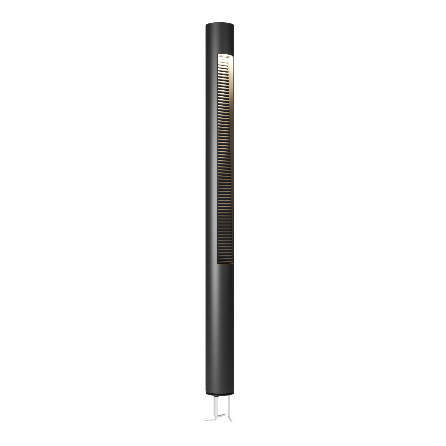Artika Dark Sky Modern Bollard Pathway Light, Black