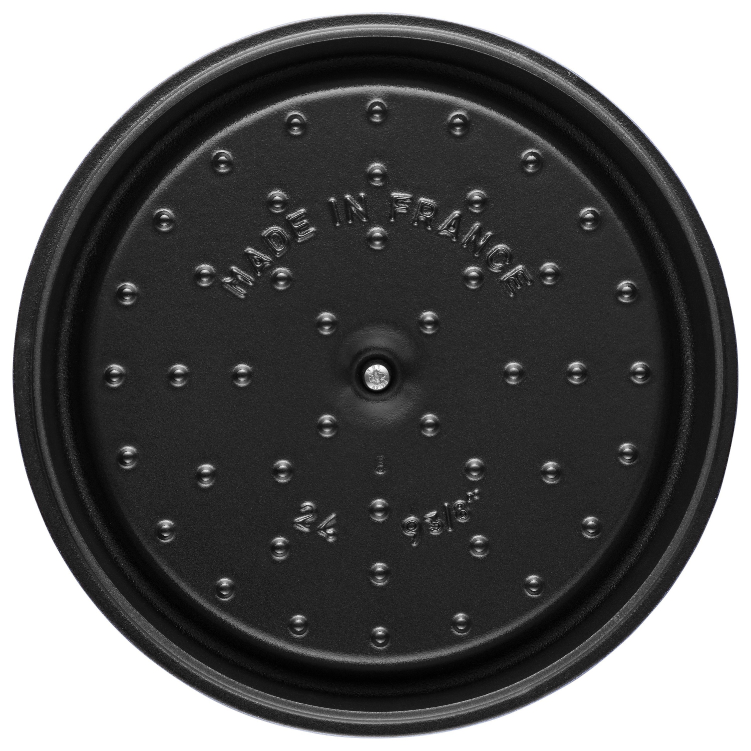 STAUB La Cocotte 4.75 L Cast Iron Round Tall Cocotte, White Truffle