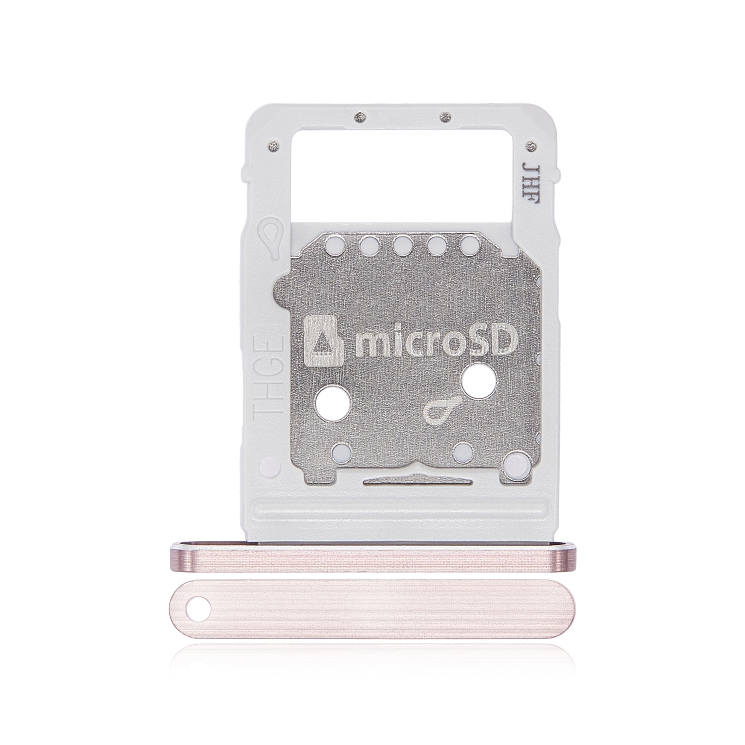 Replacement Single Sim Card Tray Compatible For Samsung Galaxy Tab S7 Plus (Gold)