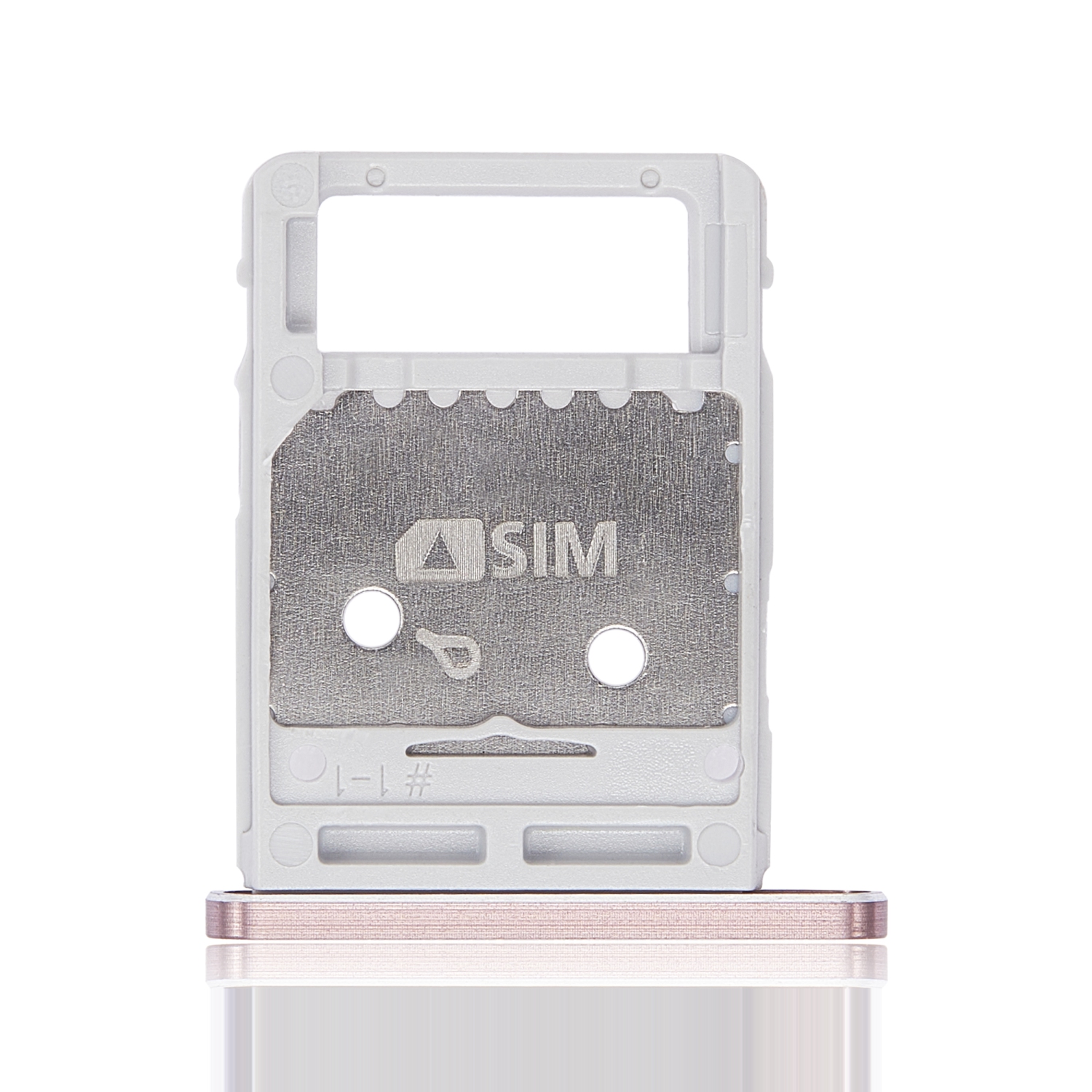 Replacement Single Sim Card Tray Compatible For Samsung Galaxy Tab S7 Plus (Gold)