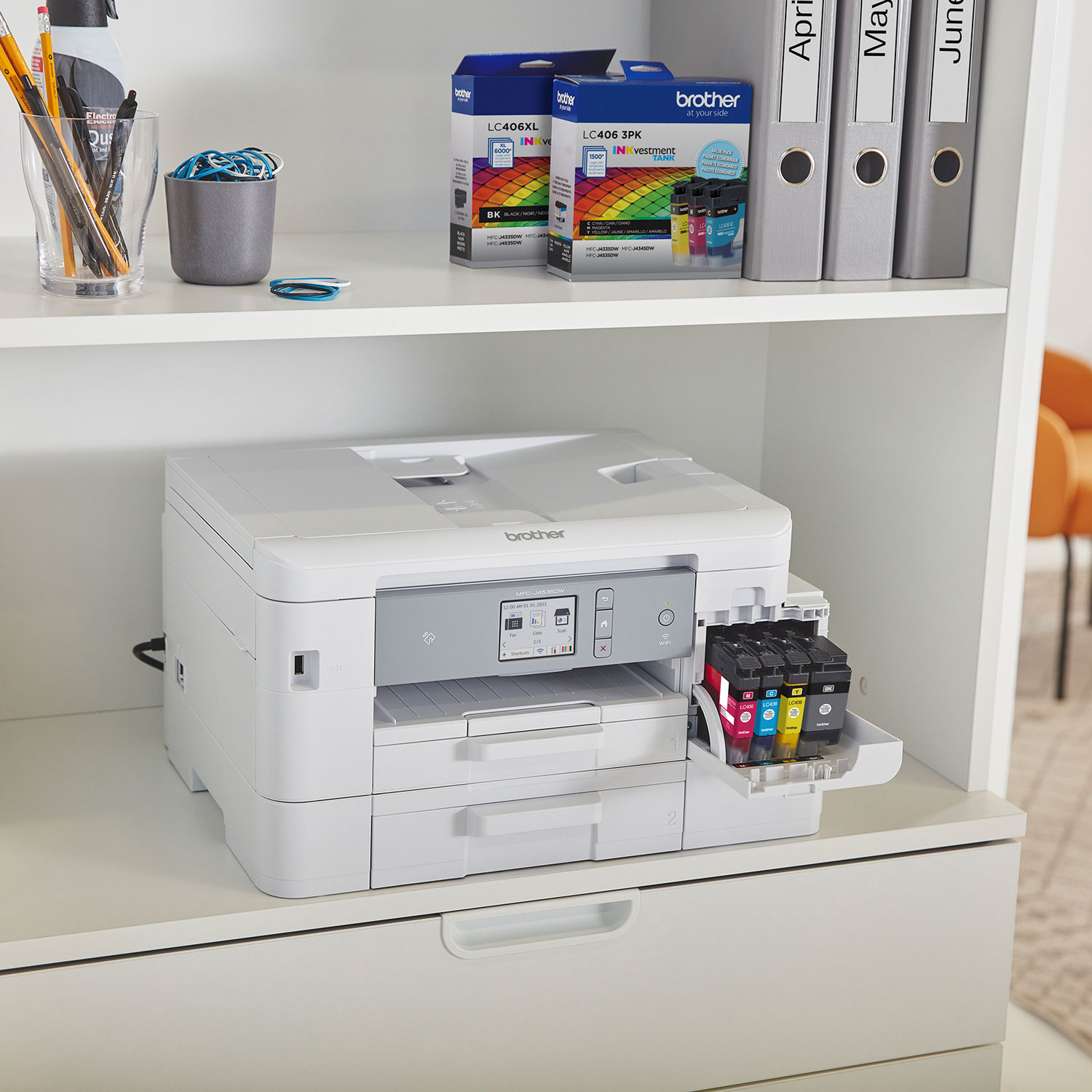 Brother INKvestment Tank Wireless All-In-One Inkjet Printer