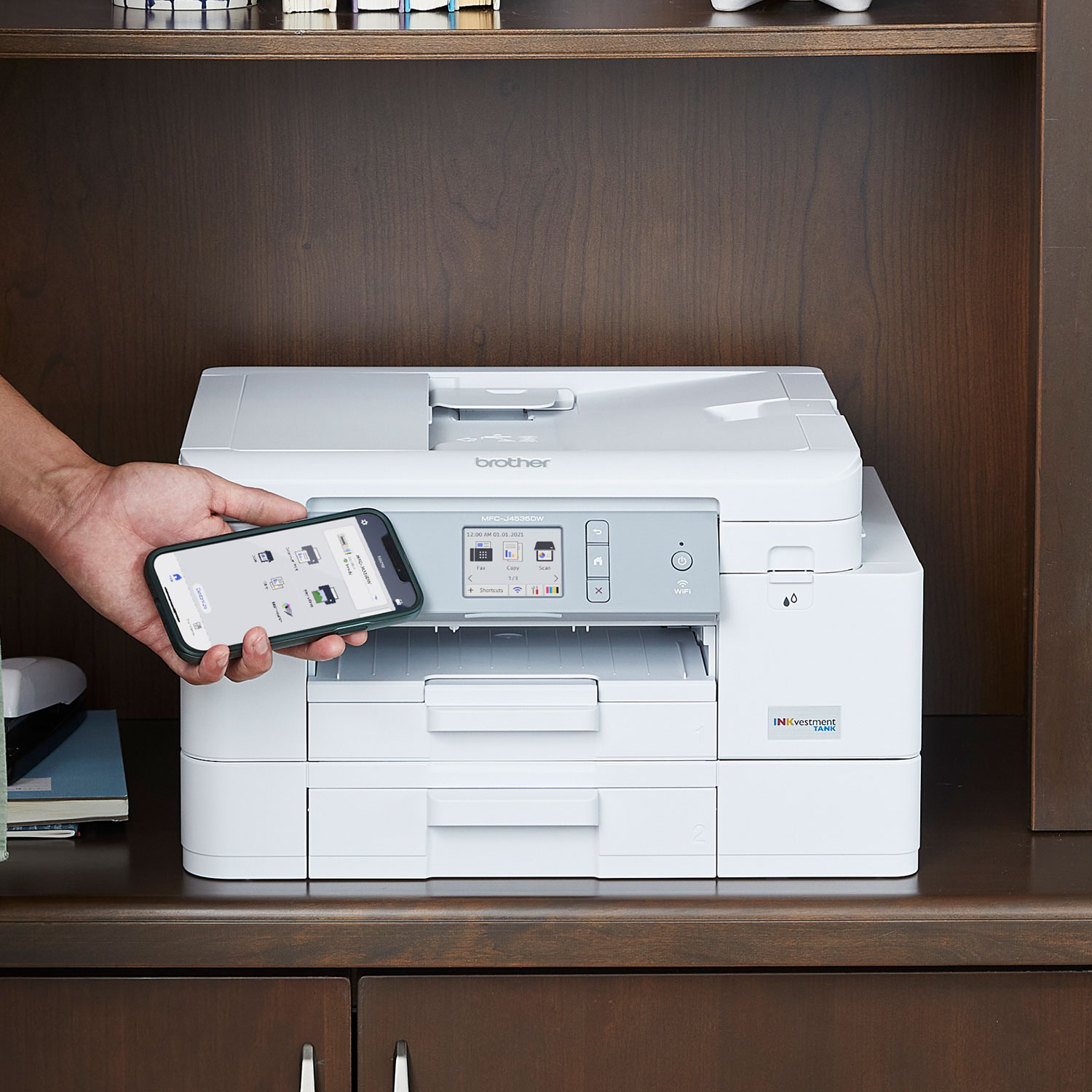 Brother INKvestment Tank Wireless All-In-One Inkjet Printer