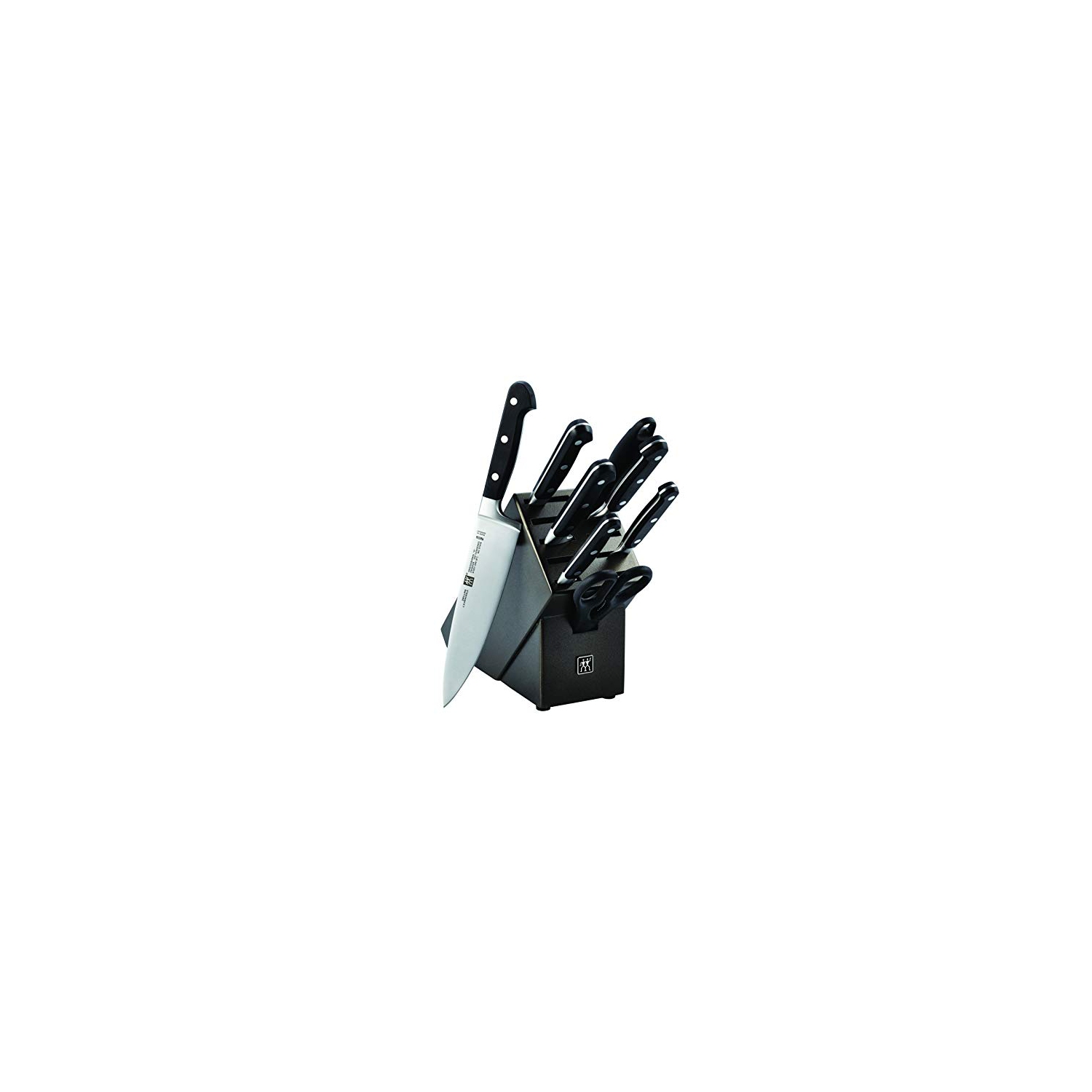 ZWILLING Professional S 9 Piece Knife Block Set, Black