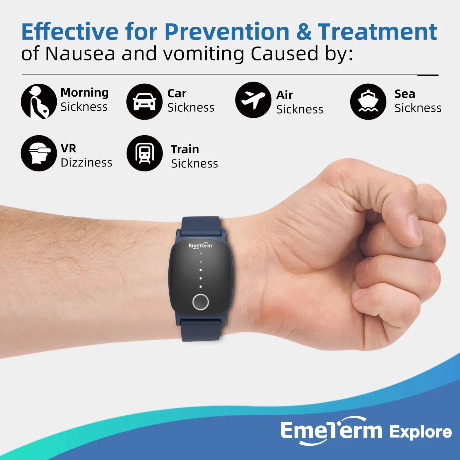 EmeTerm® Explore Anti-nausea&Vomiting Wristband