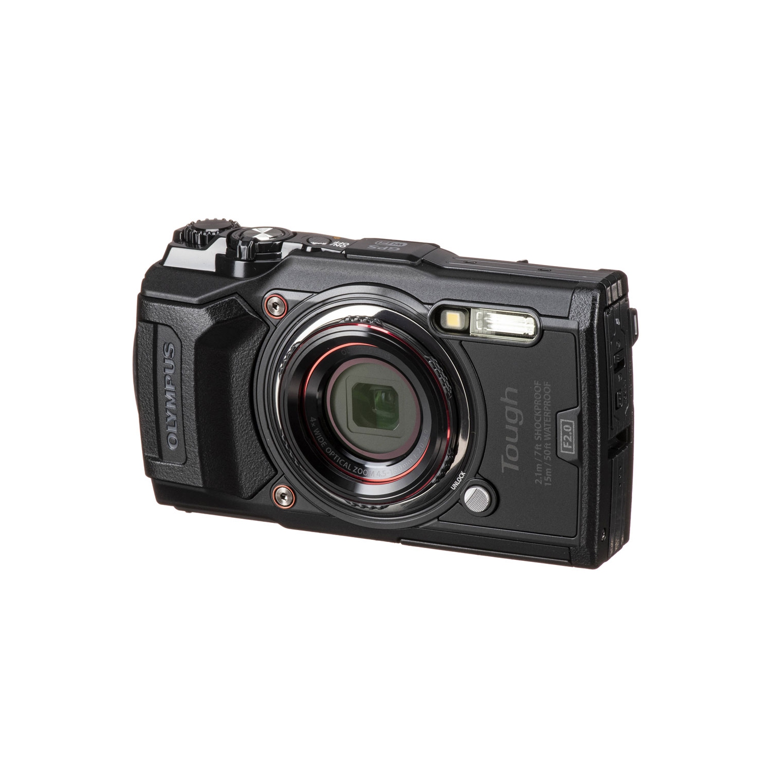 Olympus Tough TG-6 Waterproof Digital Camera (Black) / International Model