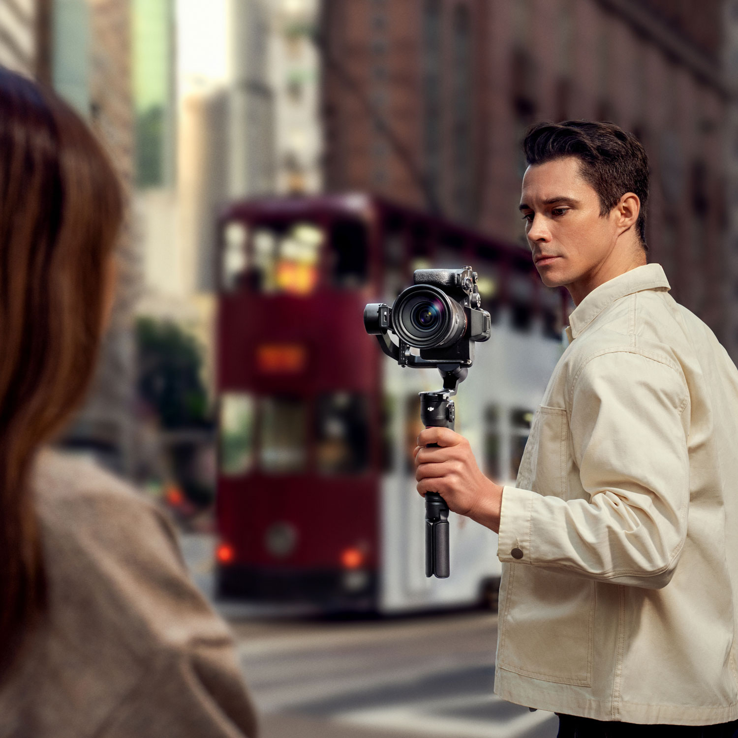 DJI RS 3 Mini 3-Axis Gimbal Stabilizer - Black