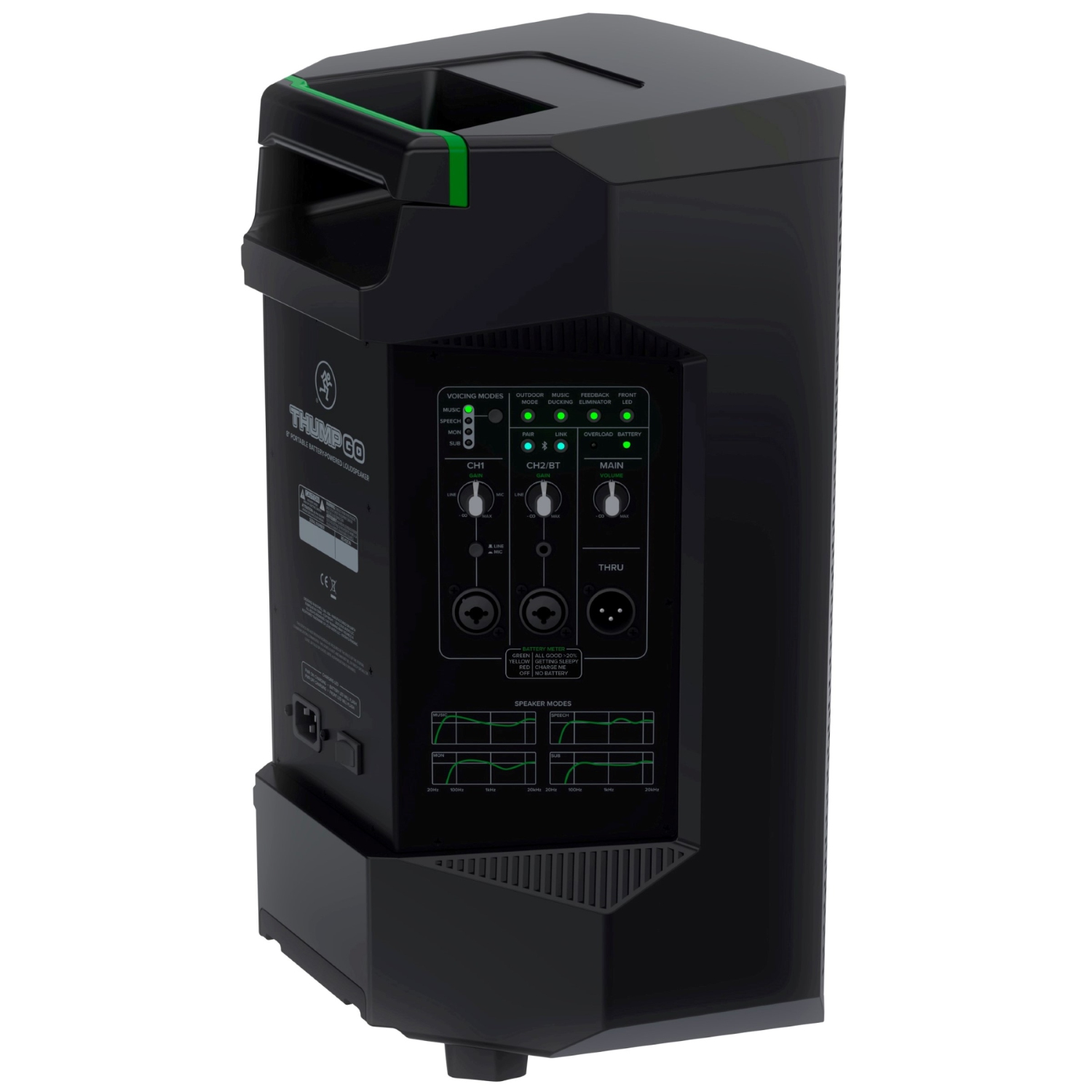 Mackie Thump GO 8'' Portable Battery-Powered Loudspeaker