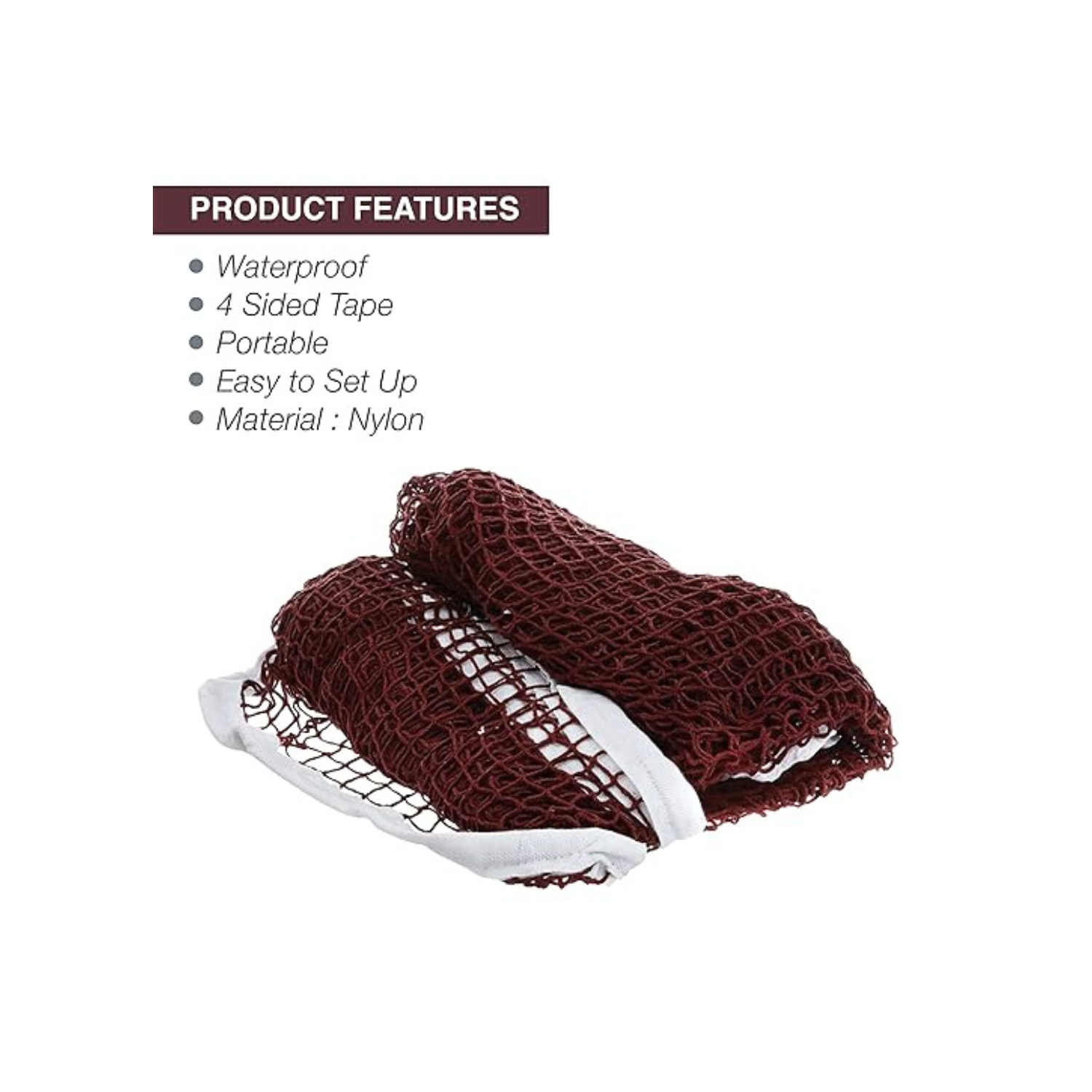 Badminton Net Multi Sport Indoor or Outdoor Net for Playing Pickleball, Kids Volleyball, Soccer Tennis, Lawn Tennis - Easy and Fast Assembly