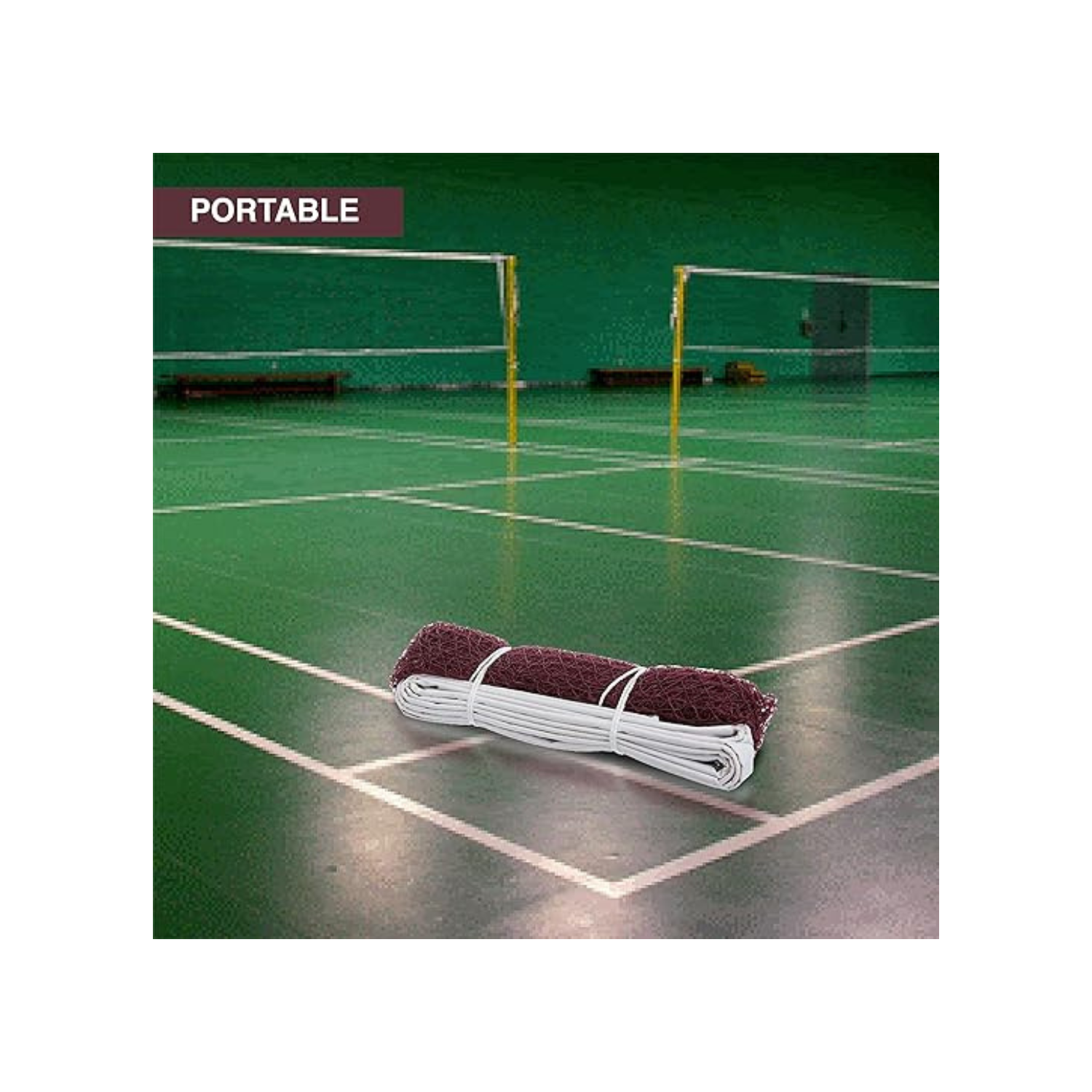 Badminton Net Multi Sport Indoor or Outdoor Net for Playing Pickleball, Kids Volleyball, Soccer Tennis, Lawn Tennis - Easy and Fast Assembly