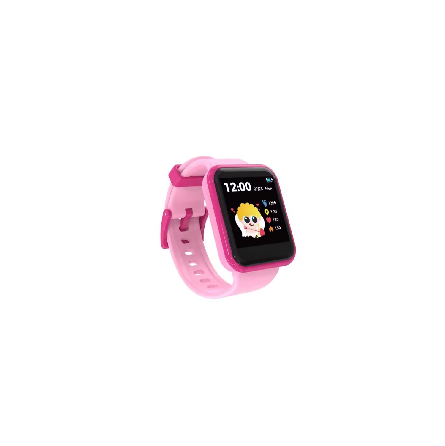 Montre intelligente pour enfants ULTREND, moniteur d'activité physique, écran tactile de 1,44 po, 3 jeux intégrés, étanche IP68, et 6 modes de sport.