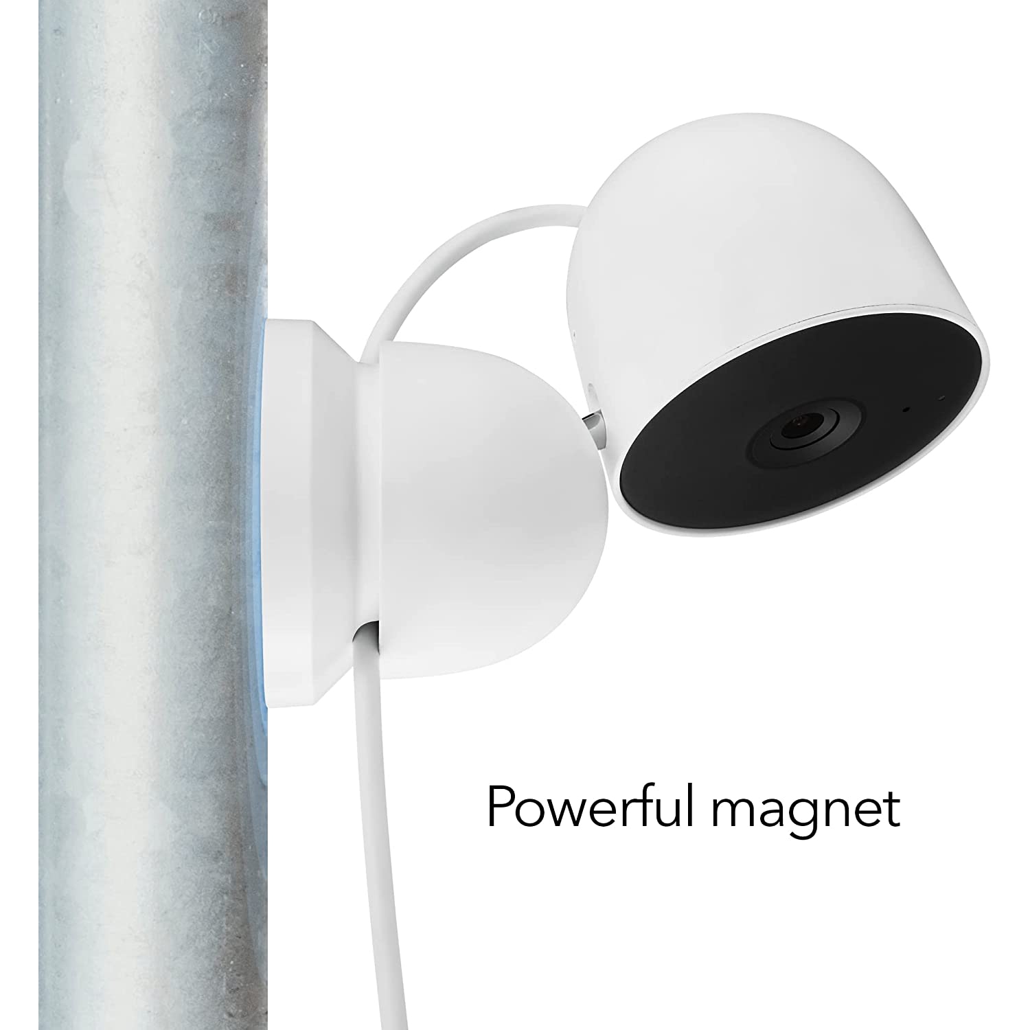 Wasserstein Magnetic Wall Mount Compatible with Google Nest Cam - More Mounting Options for Nest Cam - (Mounting Dome and Nest Cam Not Included)