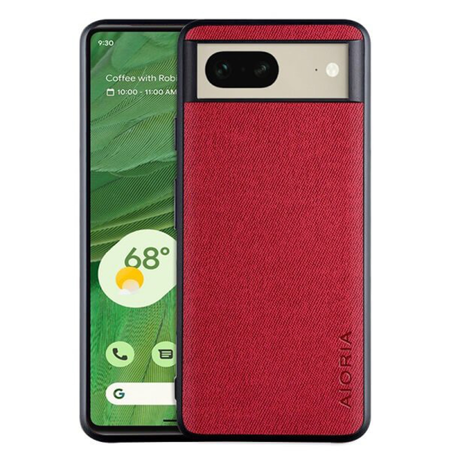 Google pixel 7 AIORIA Case Textile Fabric Shockproof Soft Heavy Duty Slim Back Cover