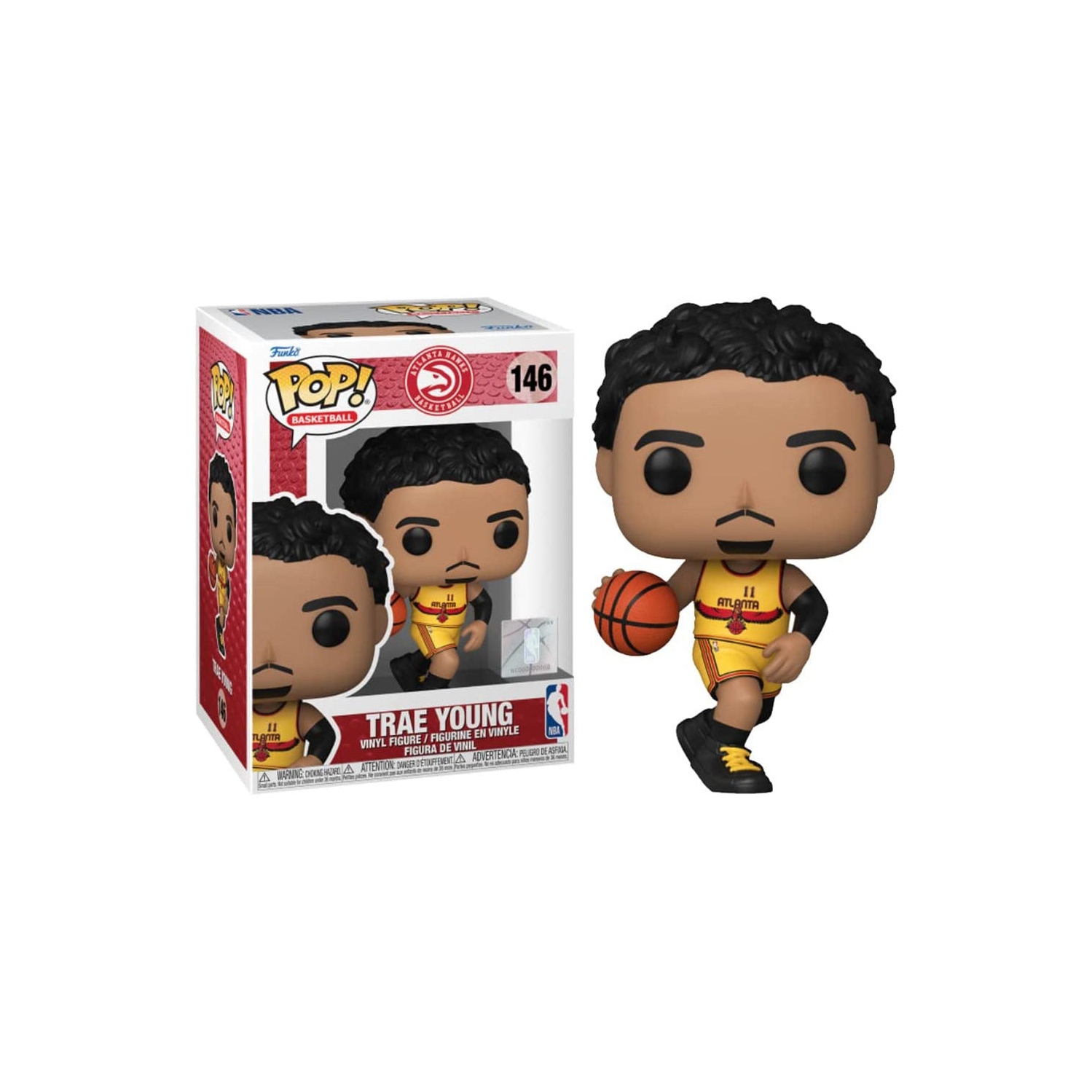 Funko Pop! POP NBA HAWKS TRAE YOUNG #146 New
