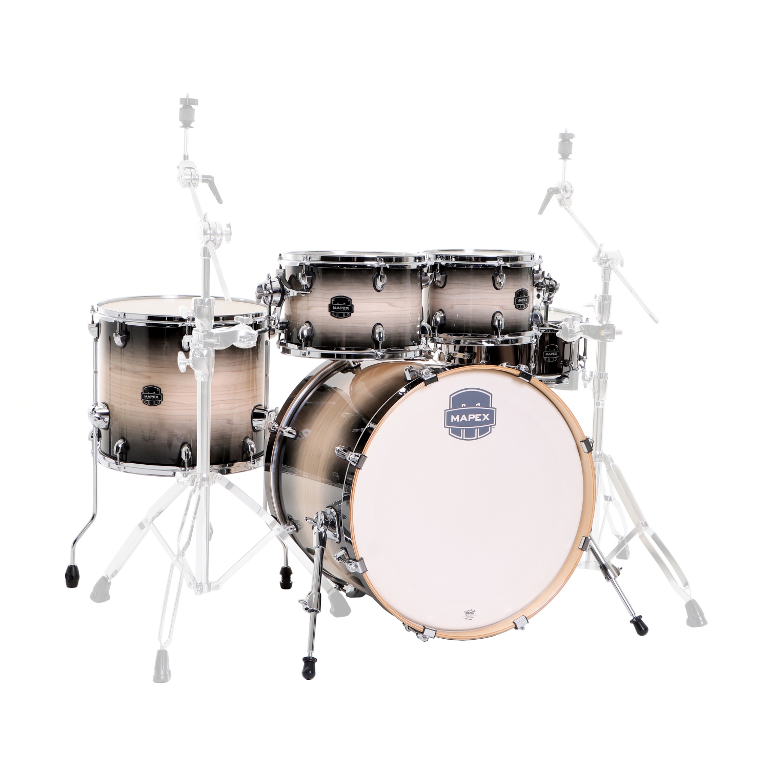 Mapex Limited Edition Armory 5 pièces Shell Pack - Black Burst