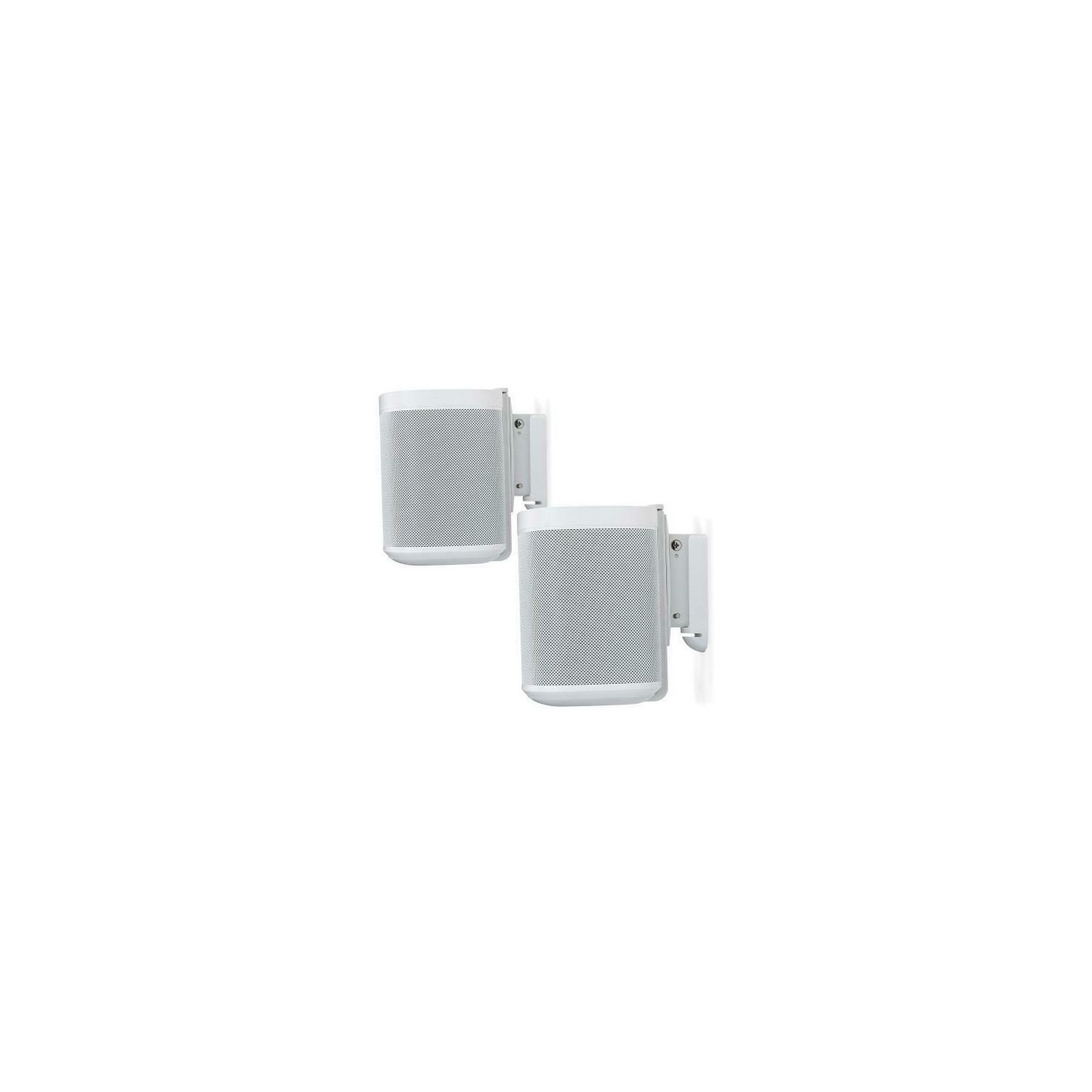 Flexson Wall Mounts for Sonos One or Play: 1 - White