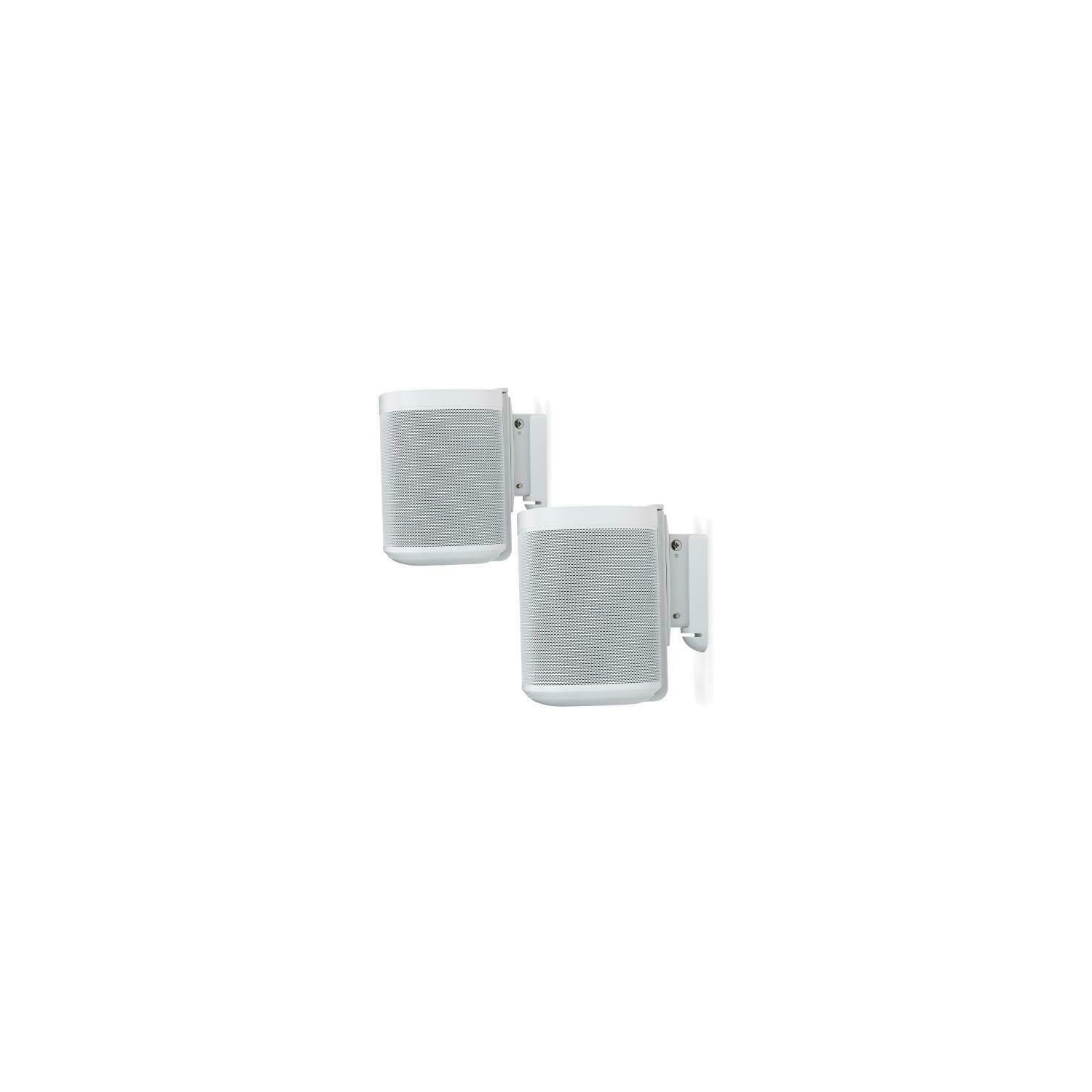 Flexson Wall Mounts for Sonos One or Play: 1 - White