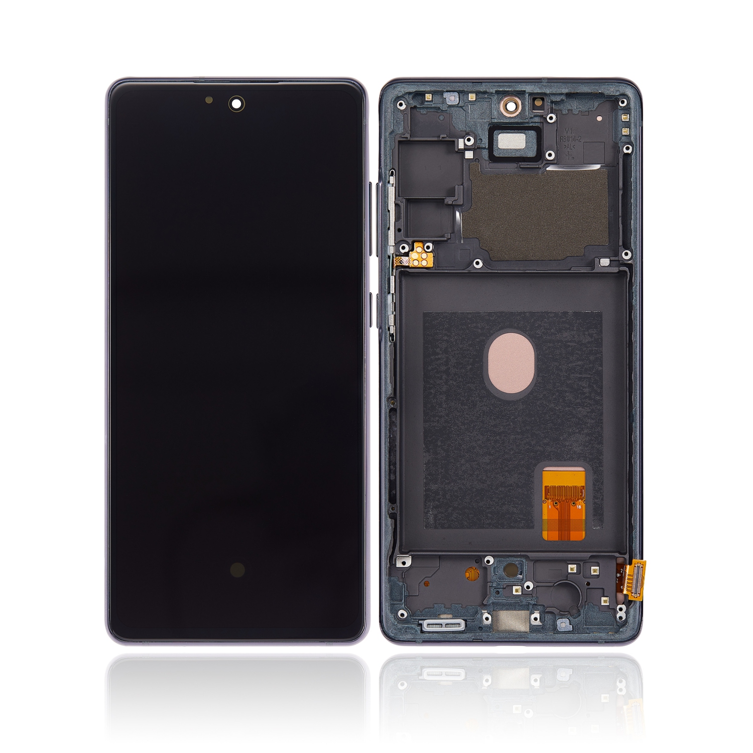 CanFixIt Screen Replacement for Samsung Galaxy S20FE 4G/ 5G Glass OLED Display Touch Digitizer LCD Assembly with Frame and Free Repair Tools Kits