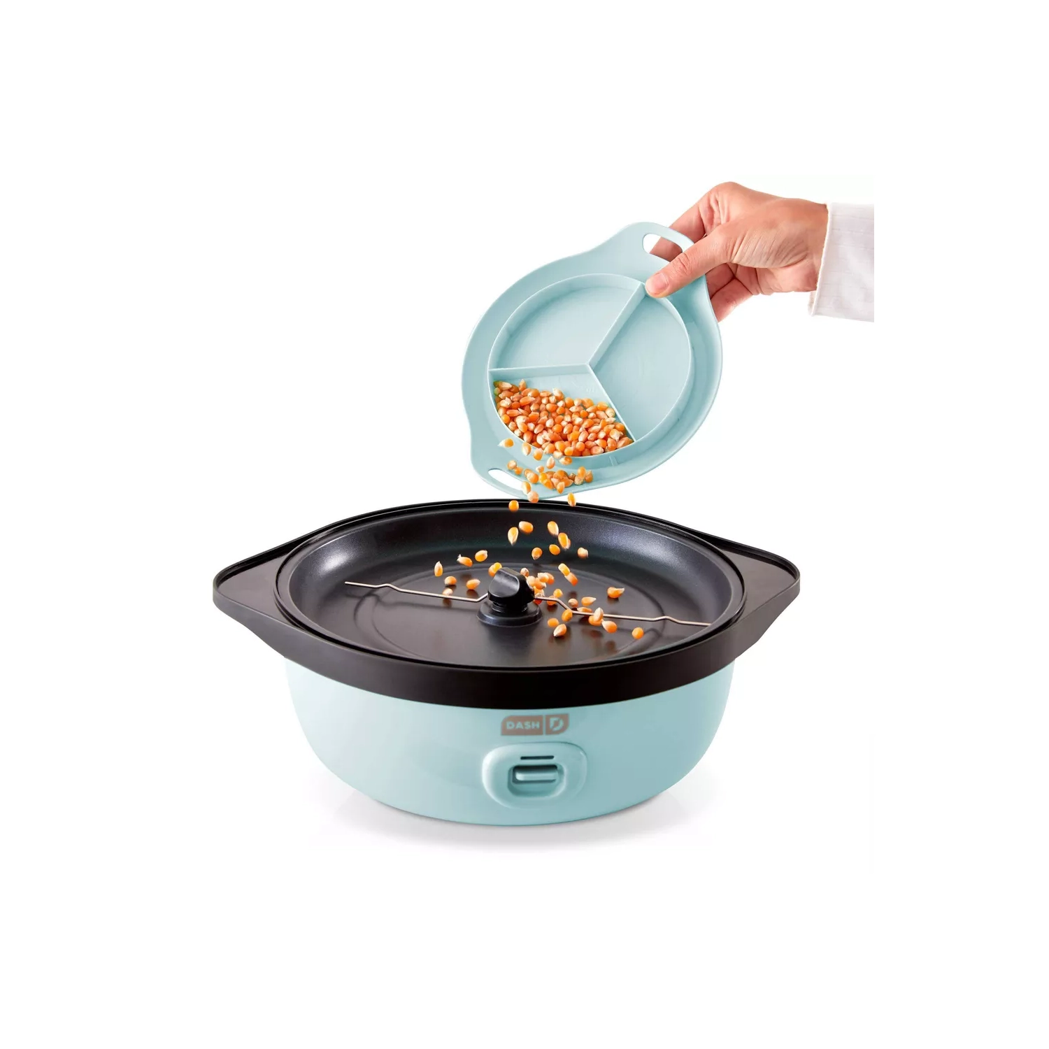 Dash 6qt Smartstore Stirring Popcorn Maker - Aqua