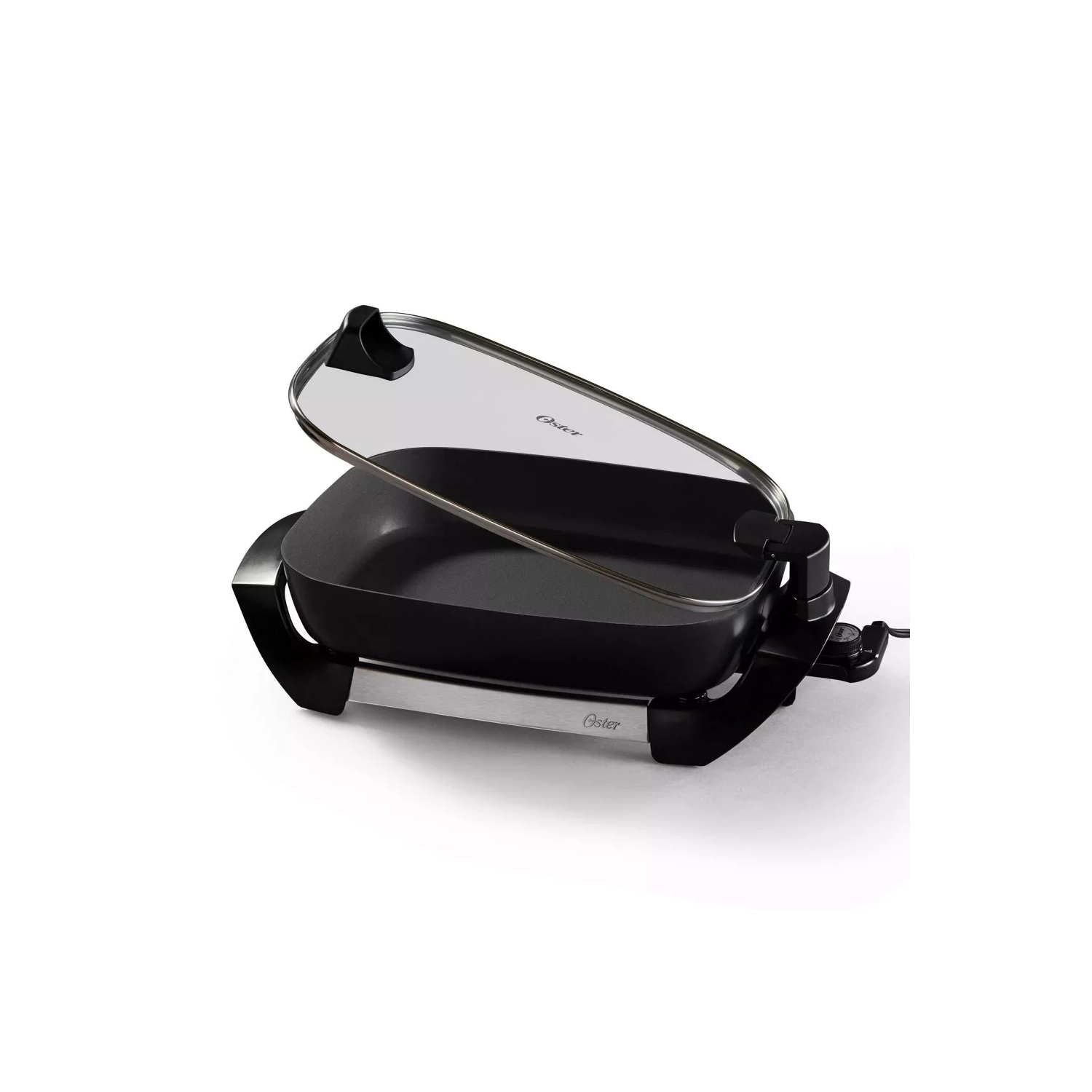 Oster DiamondForce 16 Electric Skillet With Lift & Serve Hinged