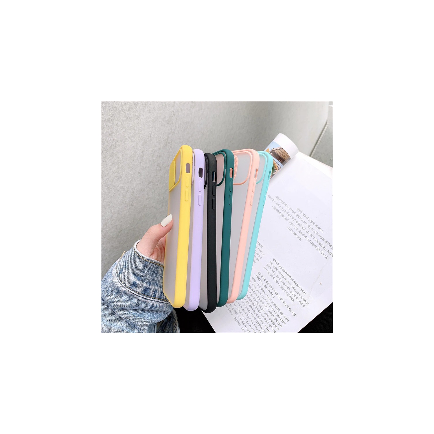 For Apple iPhone XR Purple Case Shockproof TPU Smart Camera Protector Slide Back Cover