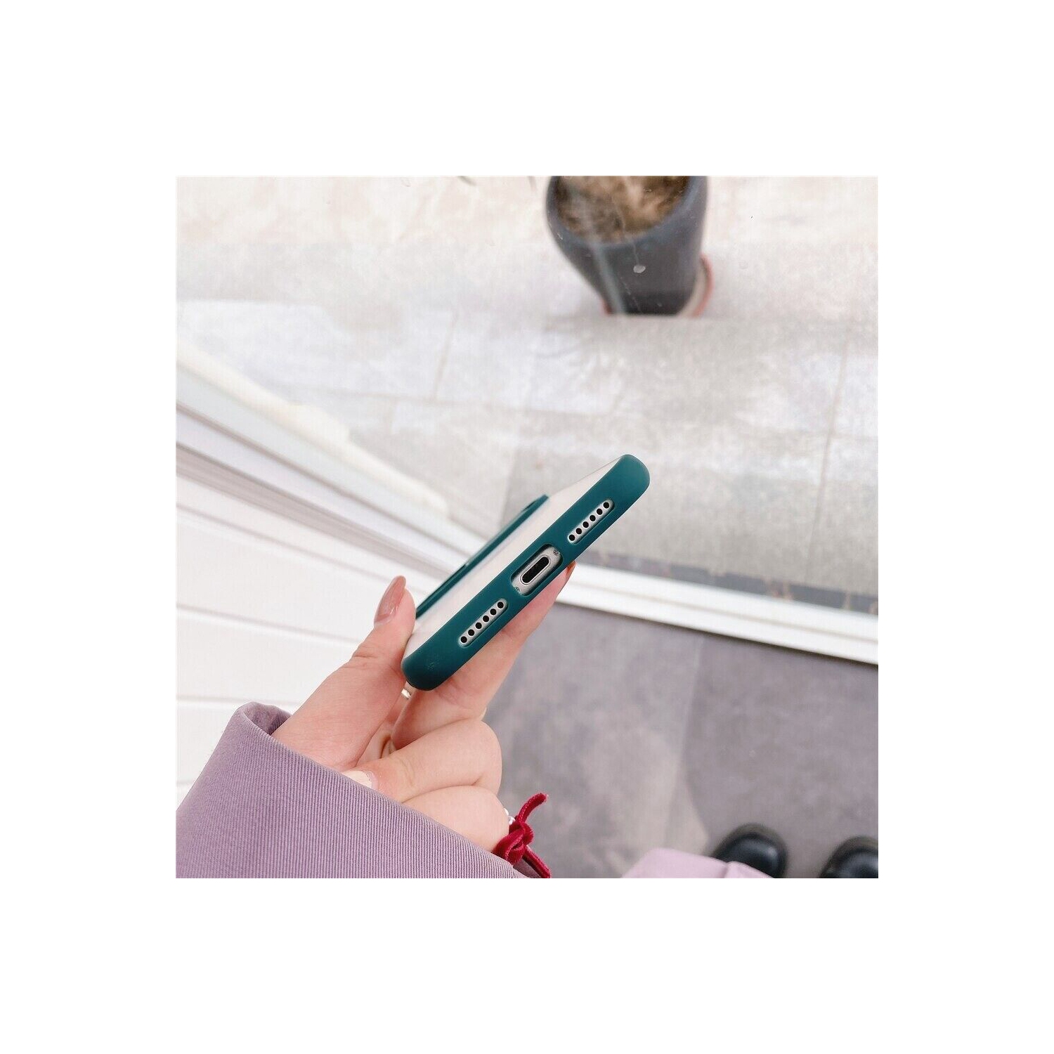 Pour iPhone 13 Pro Max d’Apple, étui antichoc en TPUR, protecteur d’appareil photo intelligent, rabat arrière