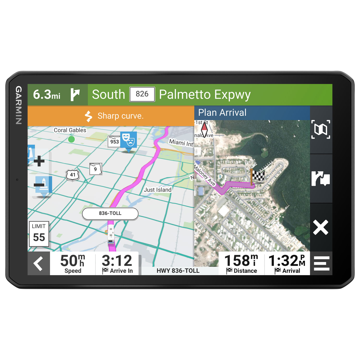 Garmin RV 895 8" GPS Navigator
