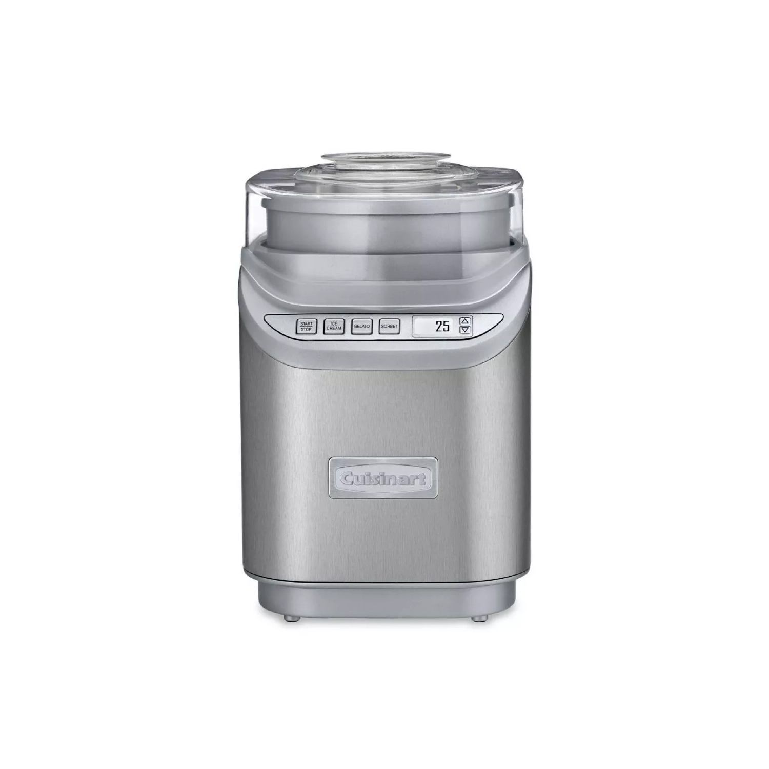 Cuisinart Cool Creations Electronic Ice Cream Maker - Brushed Metal- Ice-70p1