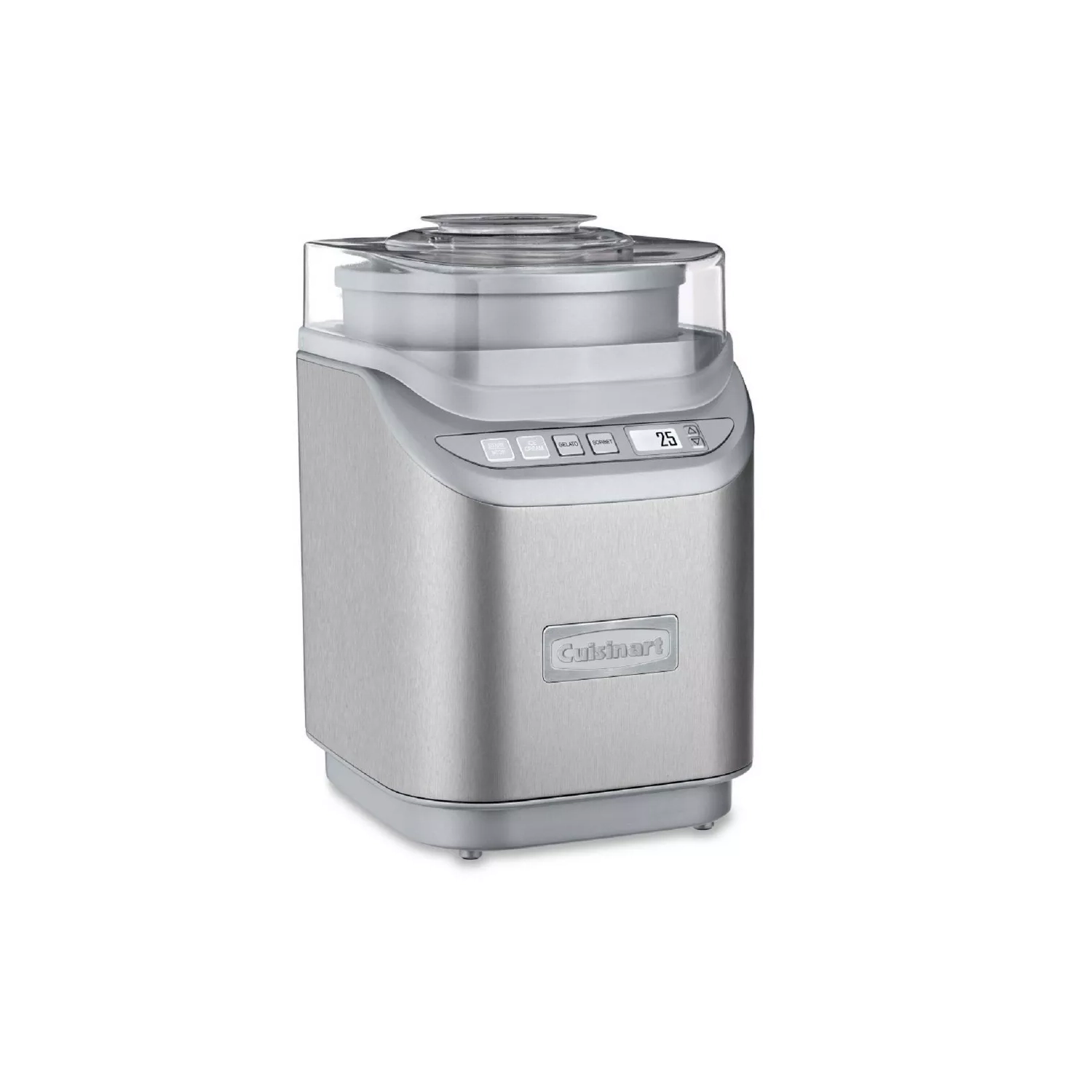 Cuisinart Cool Creations Electronic Ice Cream Maker - Brushed Metal- Ice-70p1