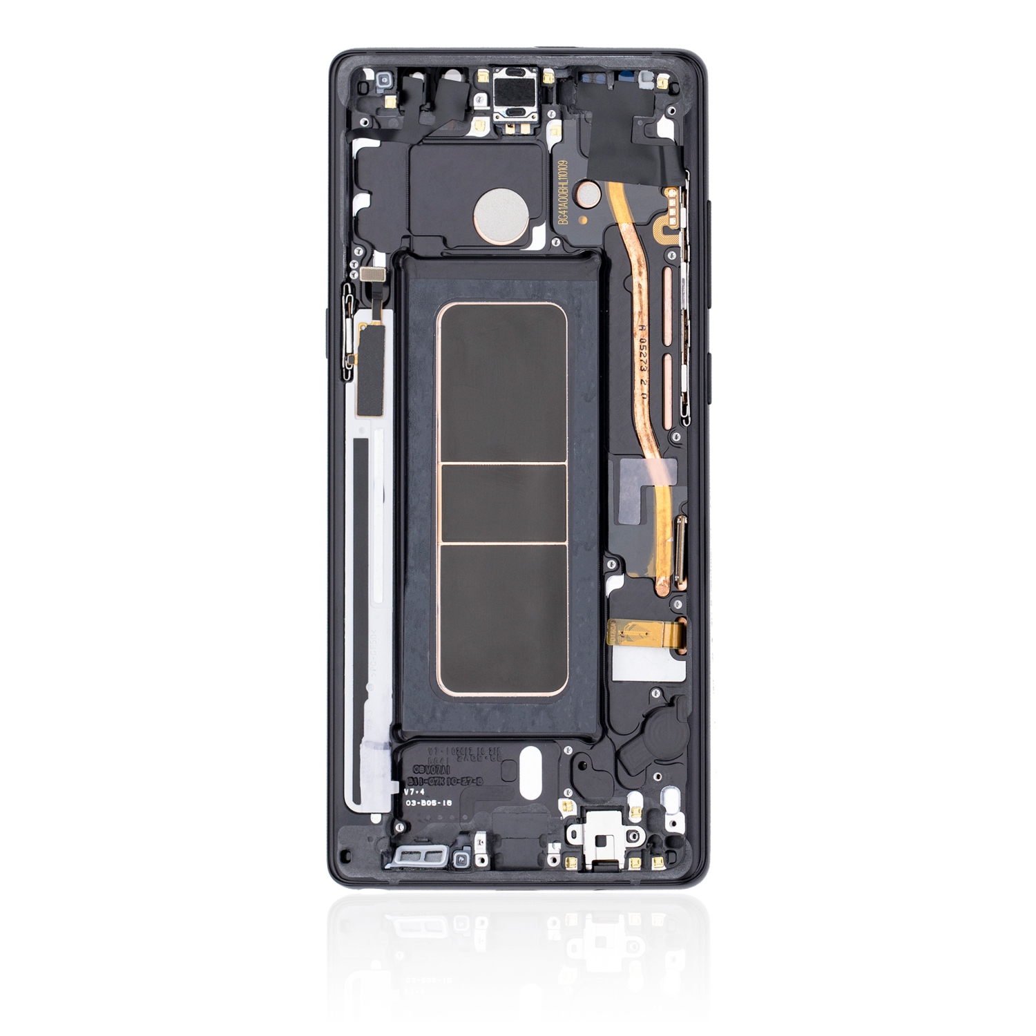 CanFixIt Screen Replacement for Samsung Galaxy Note 8 Glass OLED Display Touch Digitizer LCD Assembly with Frame and Free Repair Tools Kits N950 Black