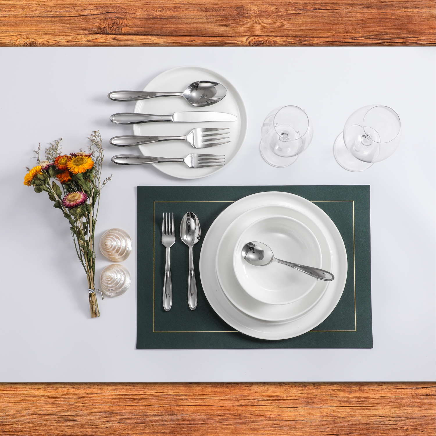 TABLE 12 Verres à boisson de 15,5 onces, lot de 6, cristal sans plomb, résistant à la rupture