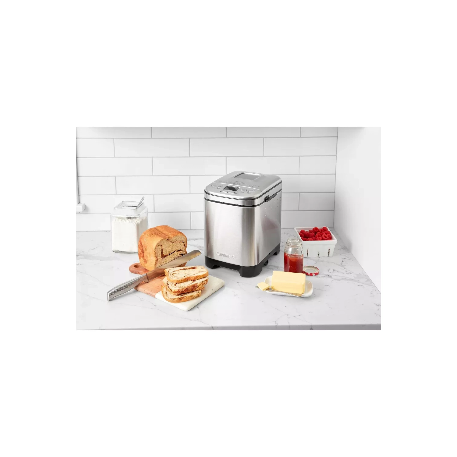 Cuisinart Compact 2lb Bread Maker - Stainless Steel - Cbk-110p1