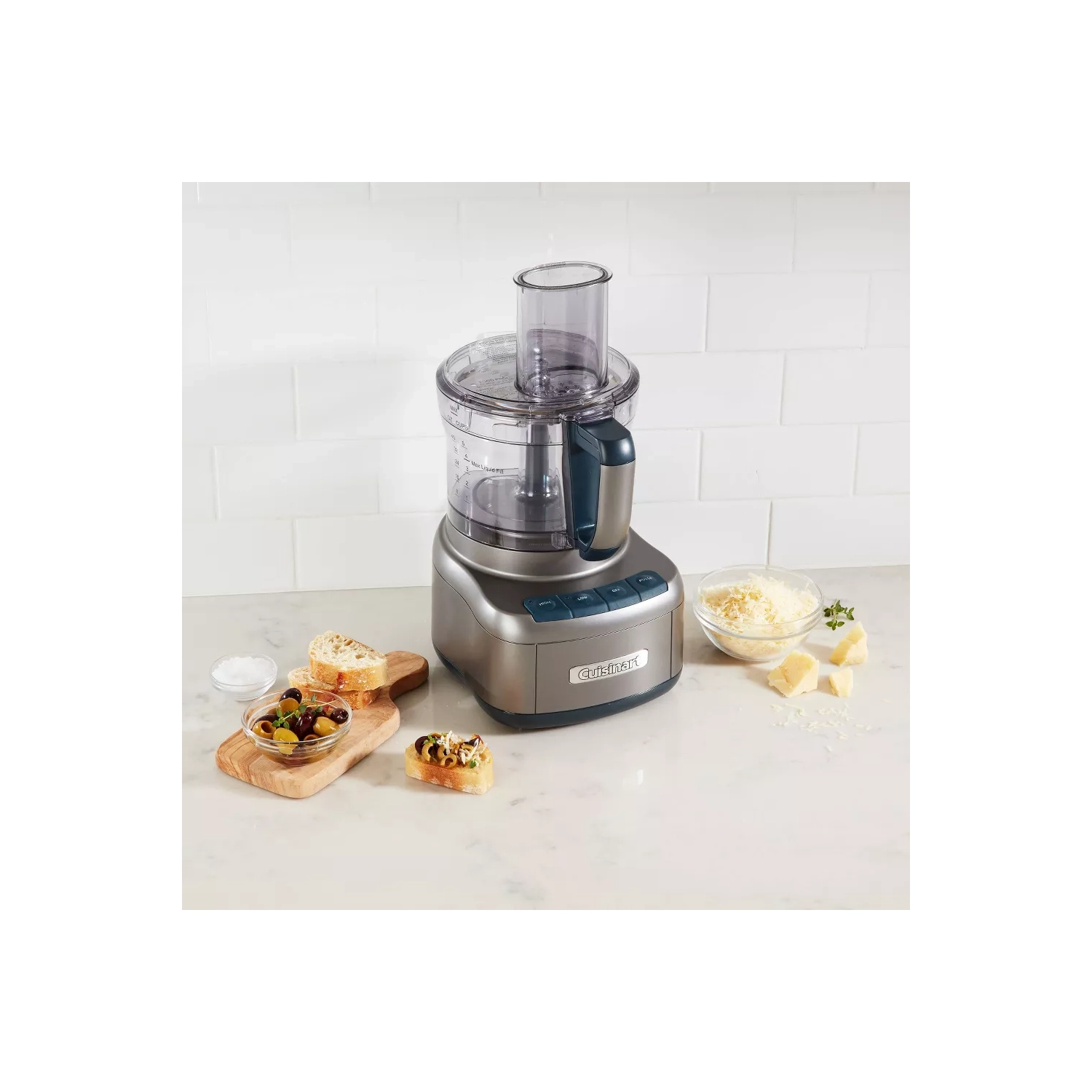 Cuisinart Elemental 8 Cup Food Processor - Gunmetal - Fp-8gmp1